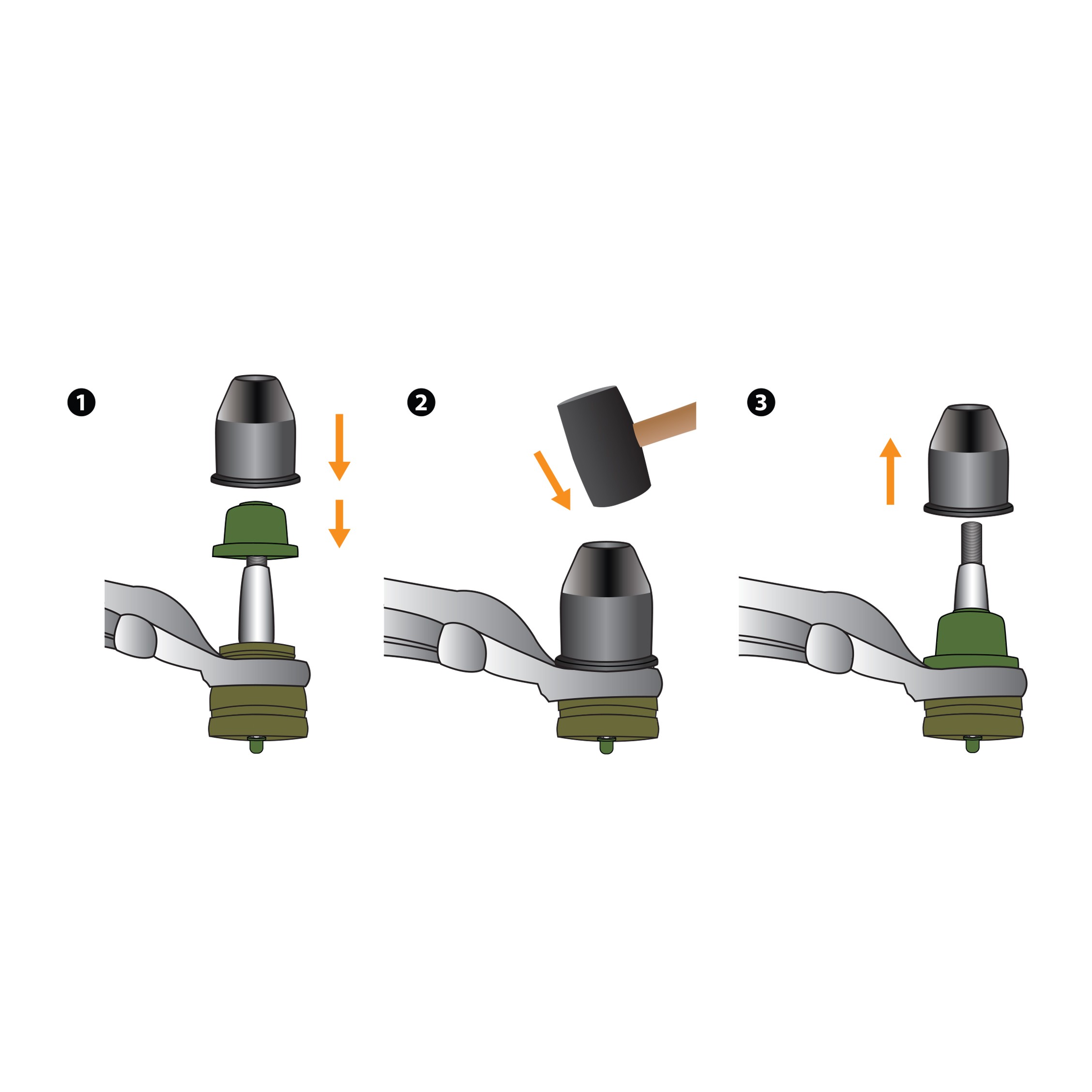 Mevotech TXK7399 Suspension Ball Joint - Image 6