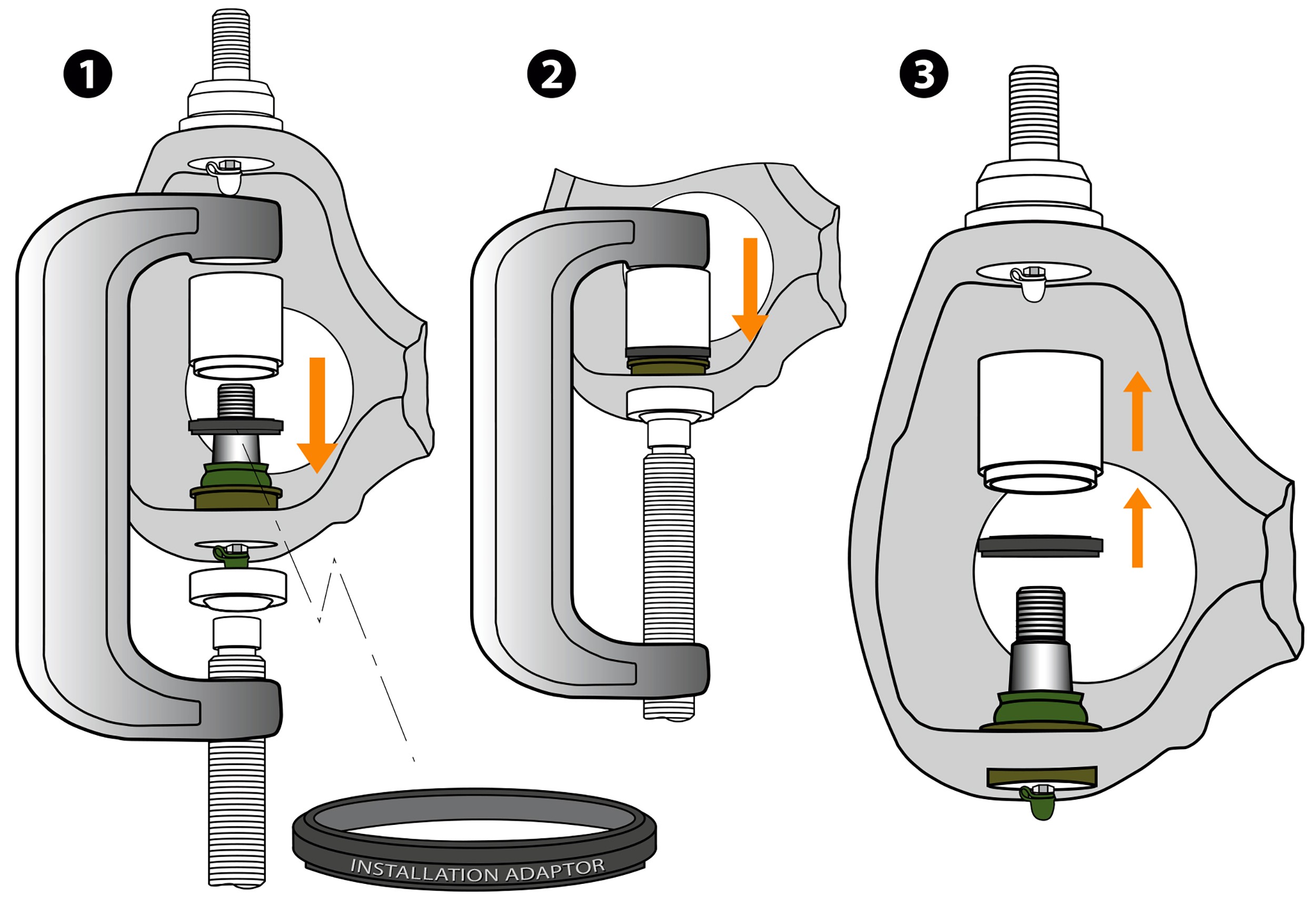 Mevotech TXK80028 Suspension Ball Joint - Image 6