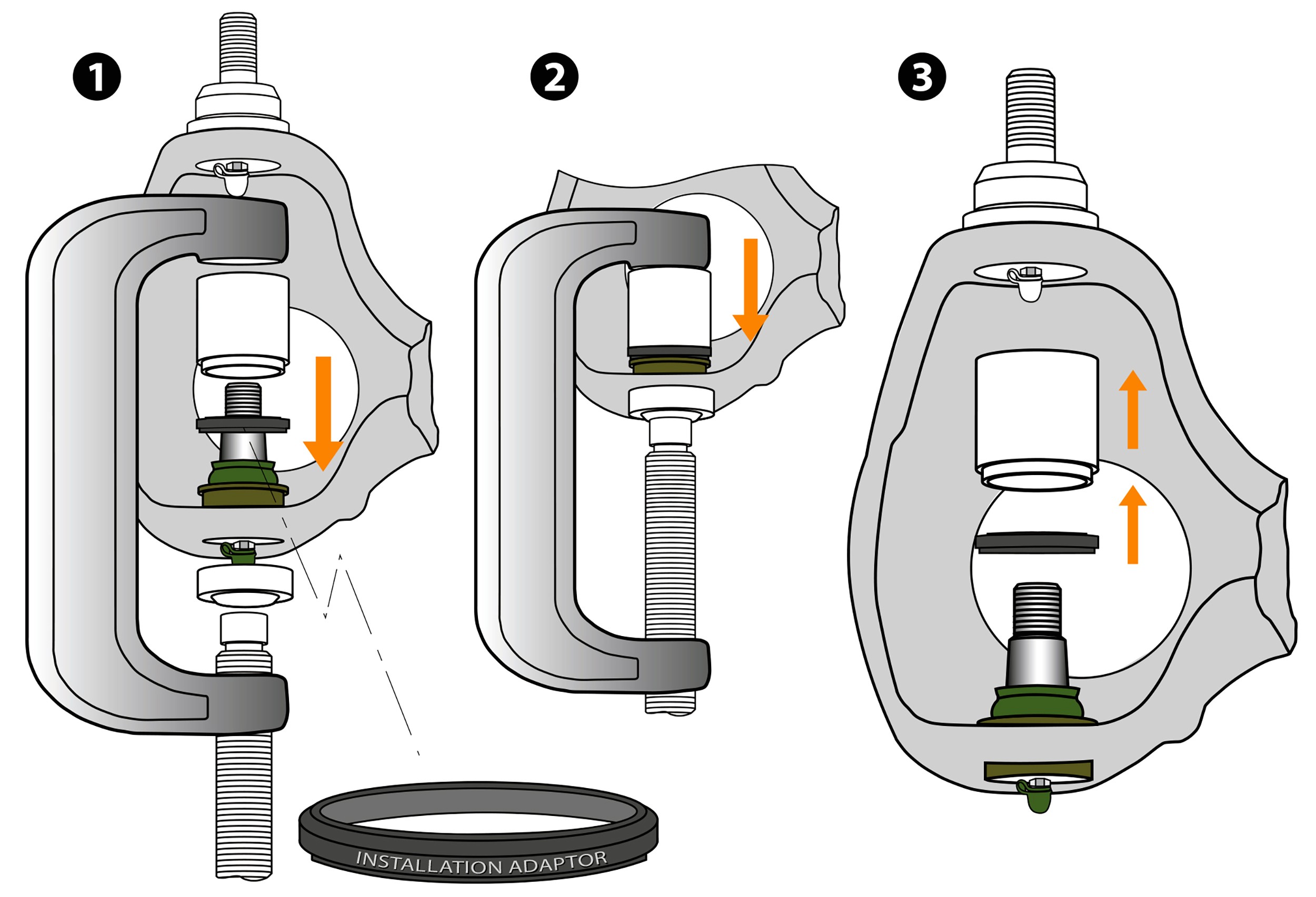 Mevotech TXK8607T Suspension Ball Joint - Image 6