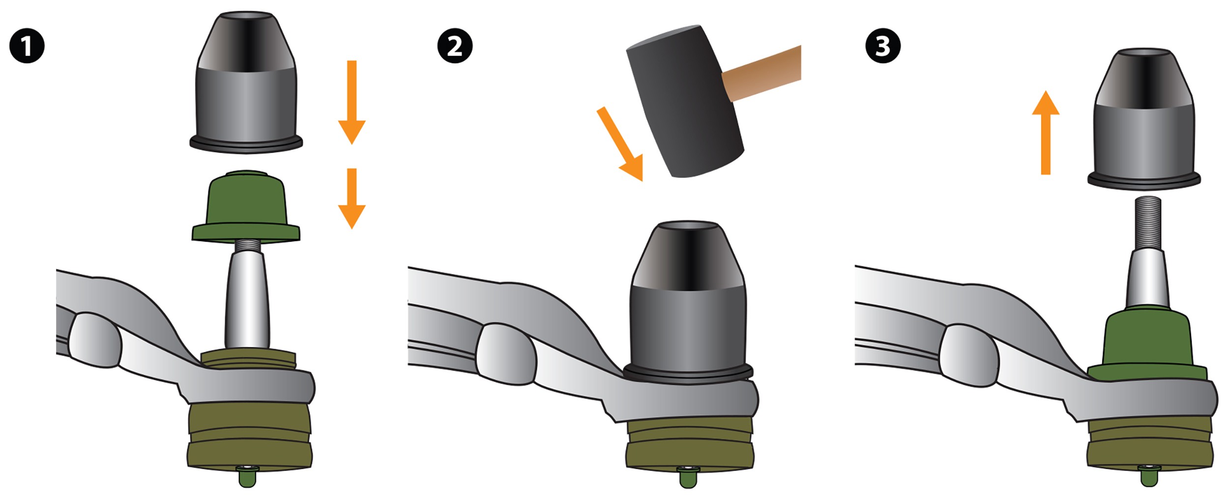 Mevotech TXK90336 Suspension Ball Joint - Image 6