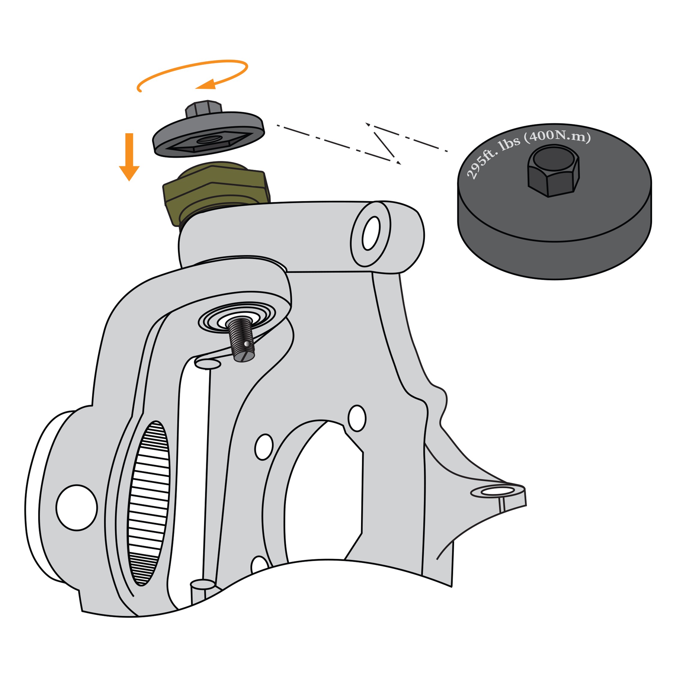Mevotech TXMS25519 Suspension Ball Joint - Image 6