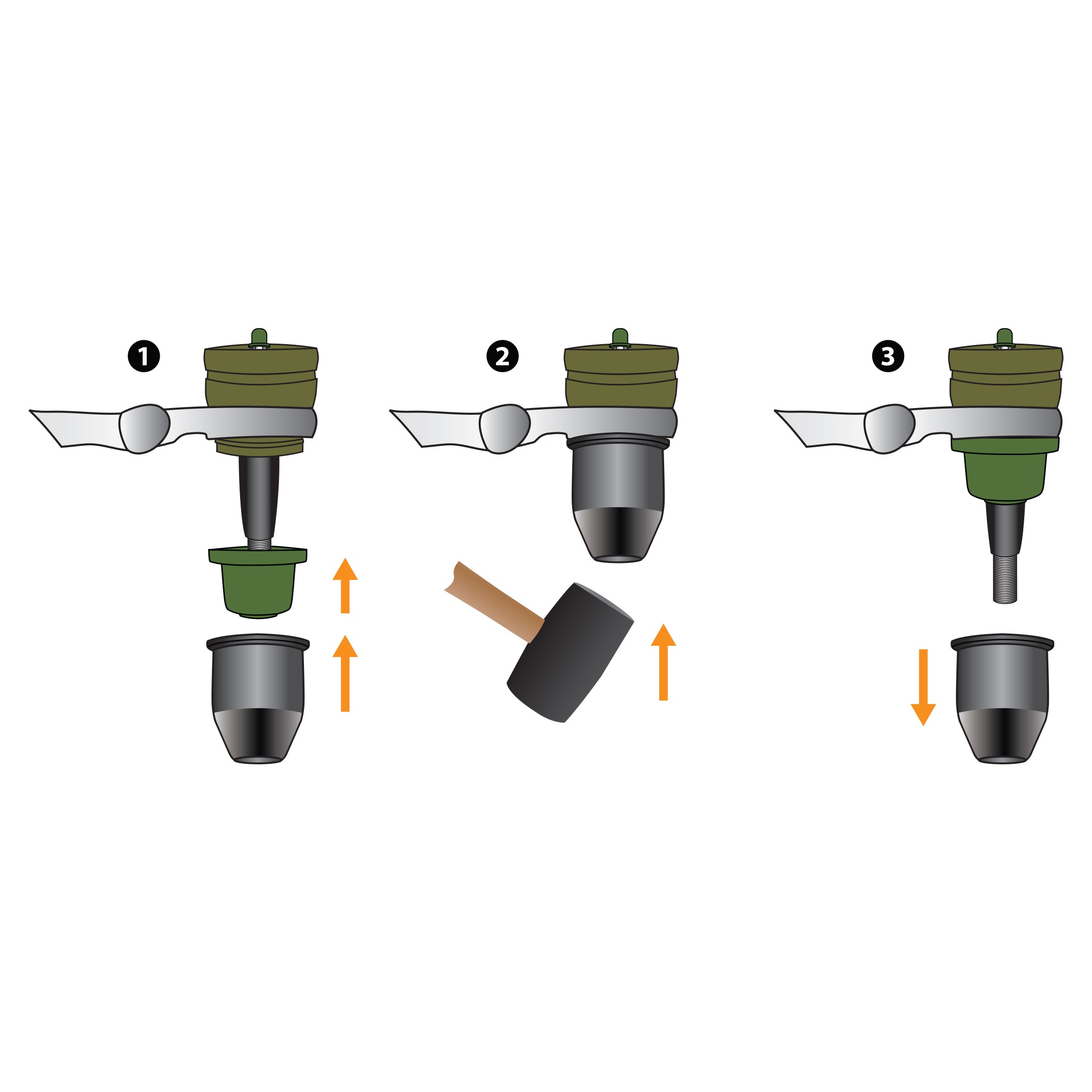Mevotech TXMS40522 Suspension Ball Joint - Image 6