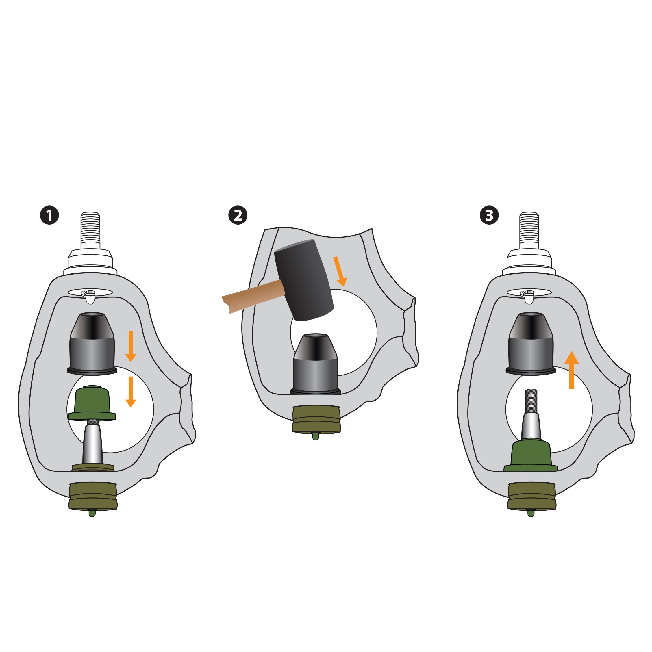 Mevotech TXMS40546 Suspension Ball Joint - Image 6