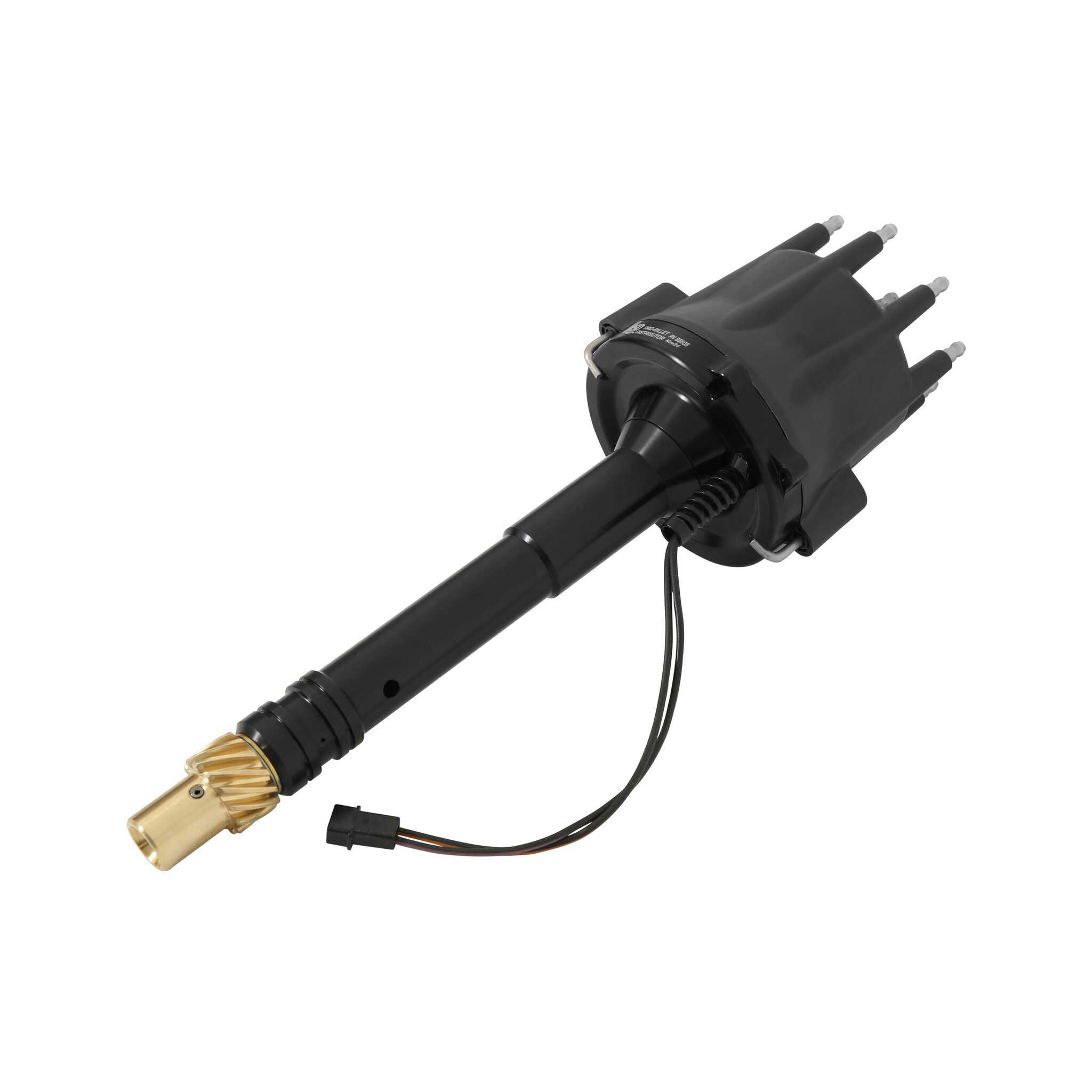 MSD-85505 Black Chevy V8 Pro-Billet Distributor w/ locked-out timing & bronze gear