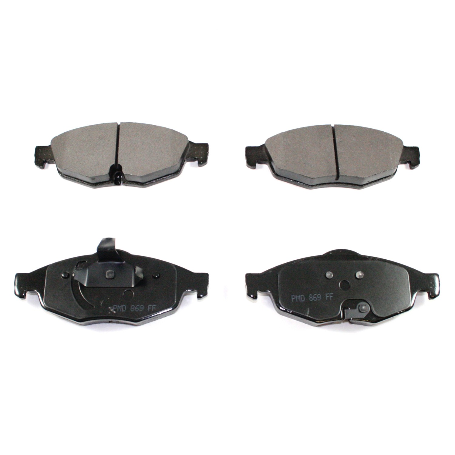 DuraGo BP869MS Premium Brake Pad