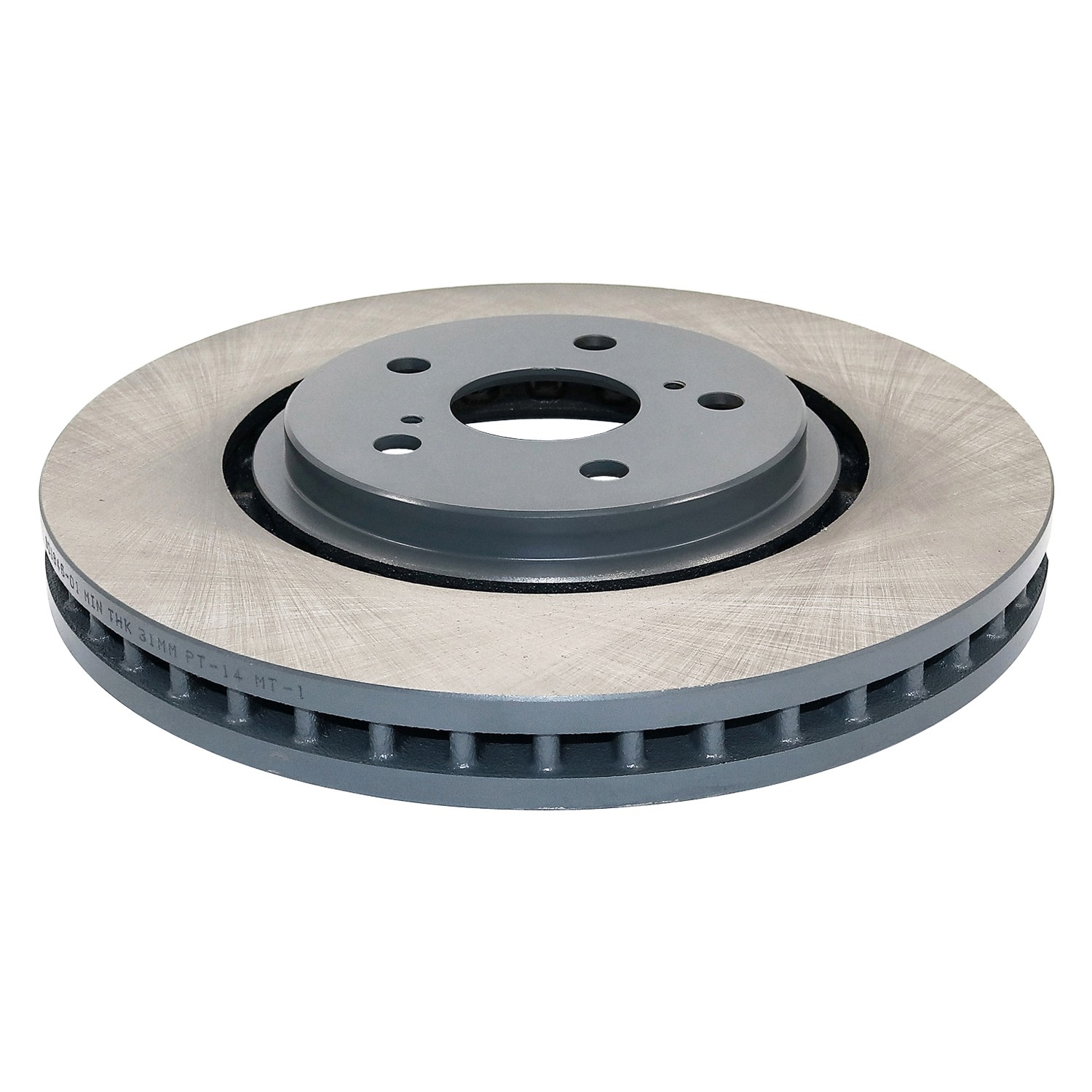 DuraGo BR90184601 Titanium Series Brake Discs - One Pair - Image 2