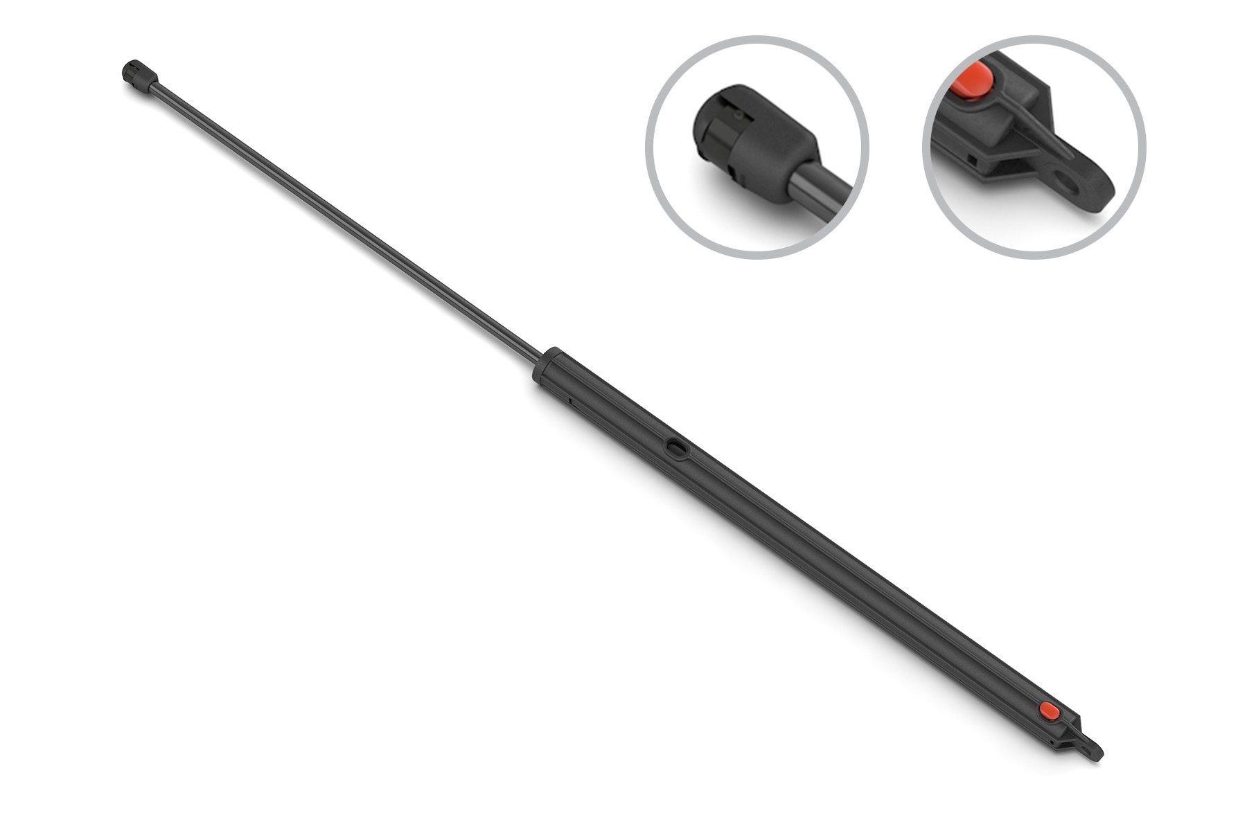 Stabilus 1B-529393 HOOD LIFT SUPPORT, 36.61 INCH, 08-98 MERCEDES