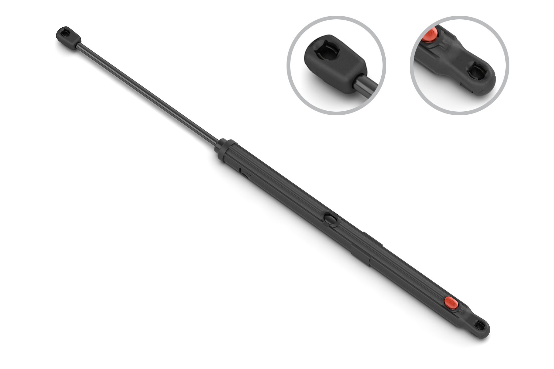 Stabilus 3B-3477XW HOOD LIFT SUPPORT (L),  22.99 INCH,  09-01 MERCEDES
