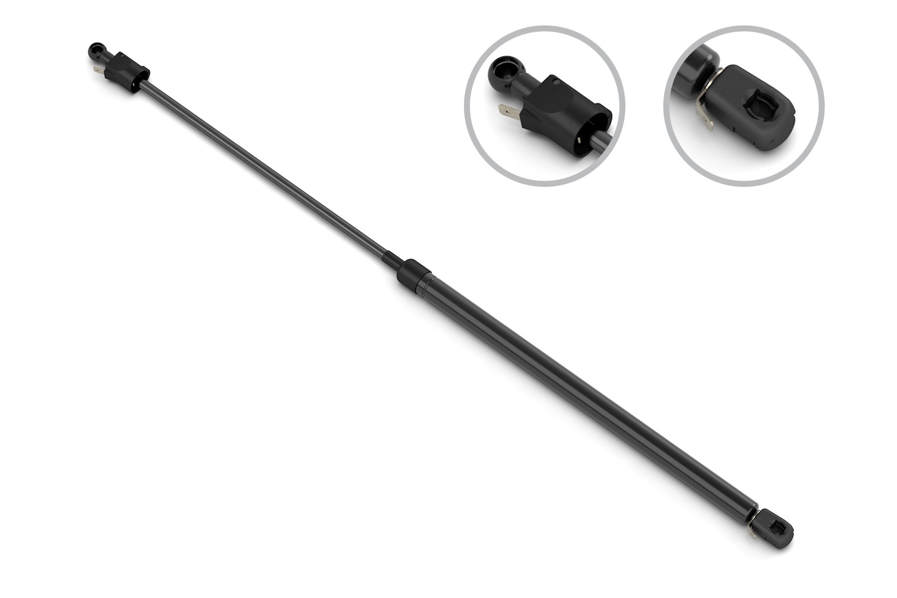 Stabilus 3F-942863 LIFTGATE LIFT SUPPORT (R), 25.73 INCH, 95-83 PORSCHE