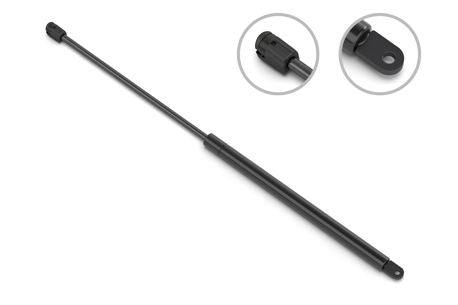 Stabilus 4B-028710 BACK GLASS LIFT SUPPORT, 16.85 INCH, 02-91 FORD Pack of 2