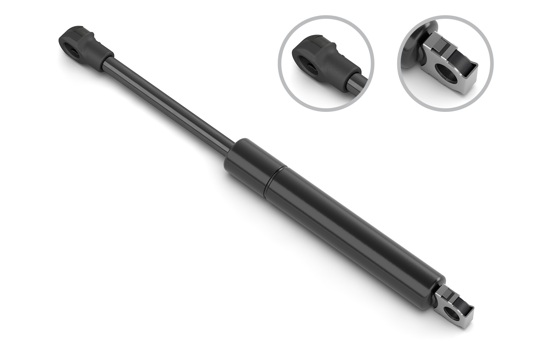 Stabilus 5B-2524BV TRUNK LID LIFT SUPPORT,  11.38 INCH,  95-93 MERCEDES Pack of 2