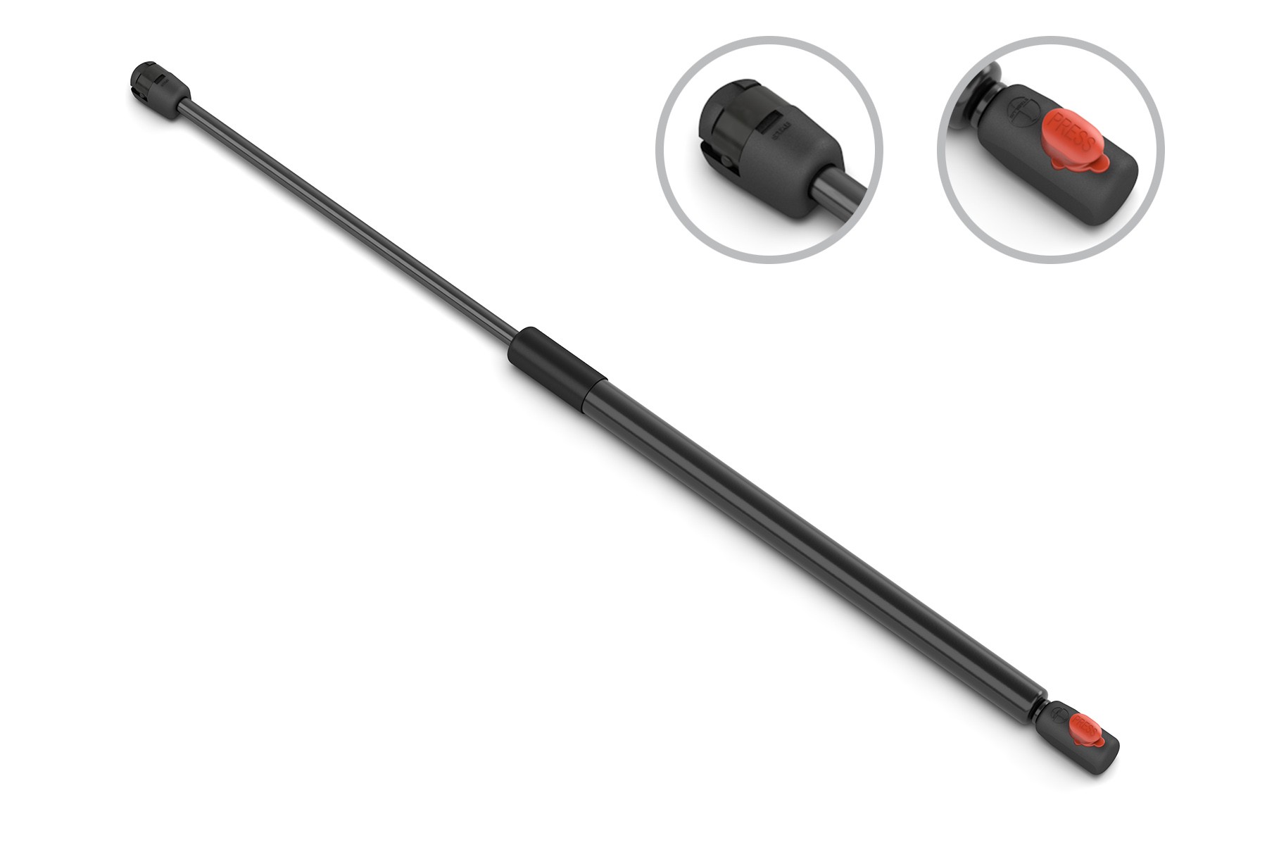 Stabilus 5B-423057 HOOD LIFT SUPPORT (R), 13.33 INCH, 21-14 MERCEDES