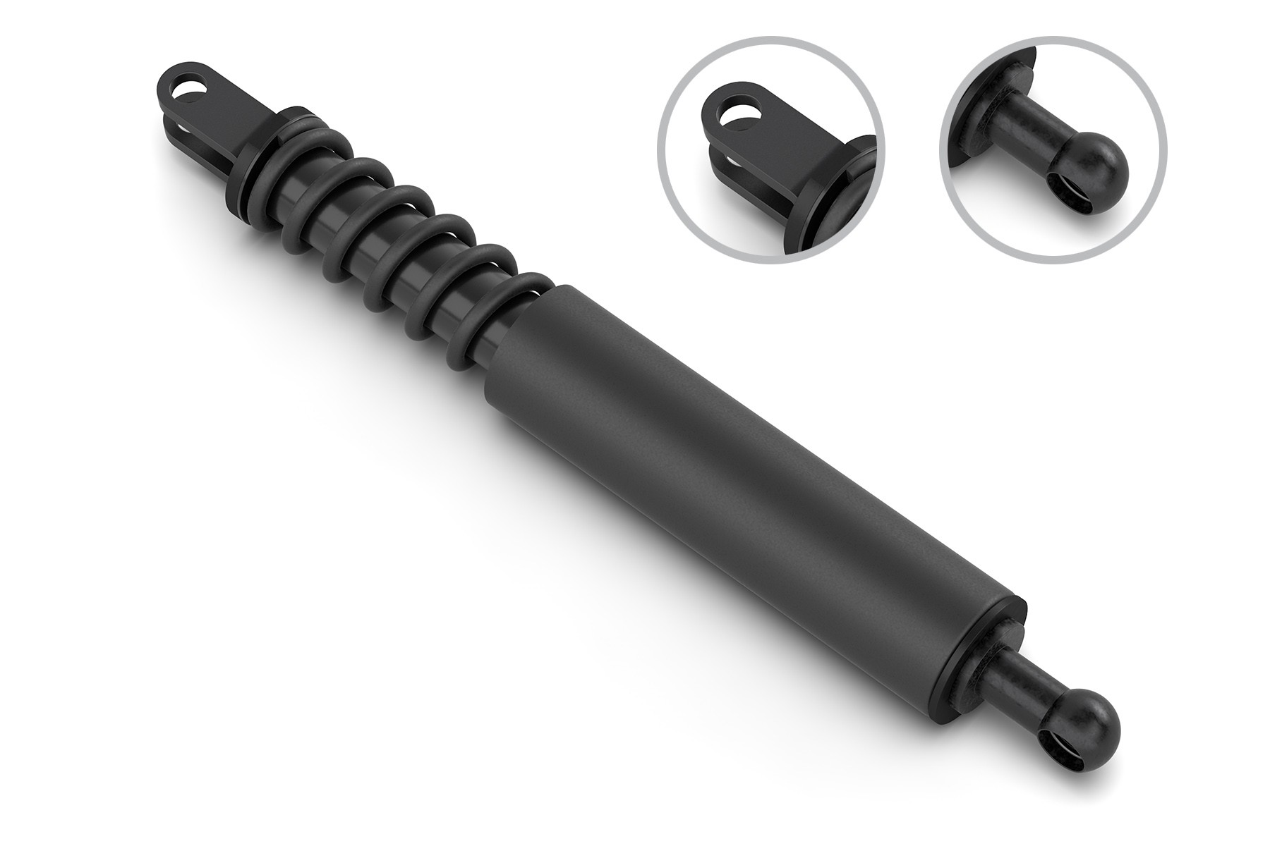 Stabilus 5C-8889KR LIFTGATE LIFT SUPPORT, 10.93 INCH, 03-99 BMW Pack of 2