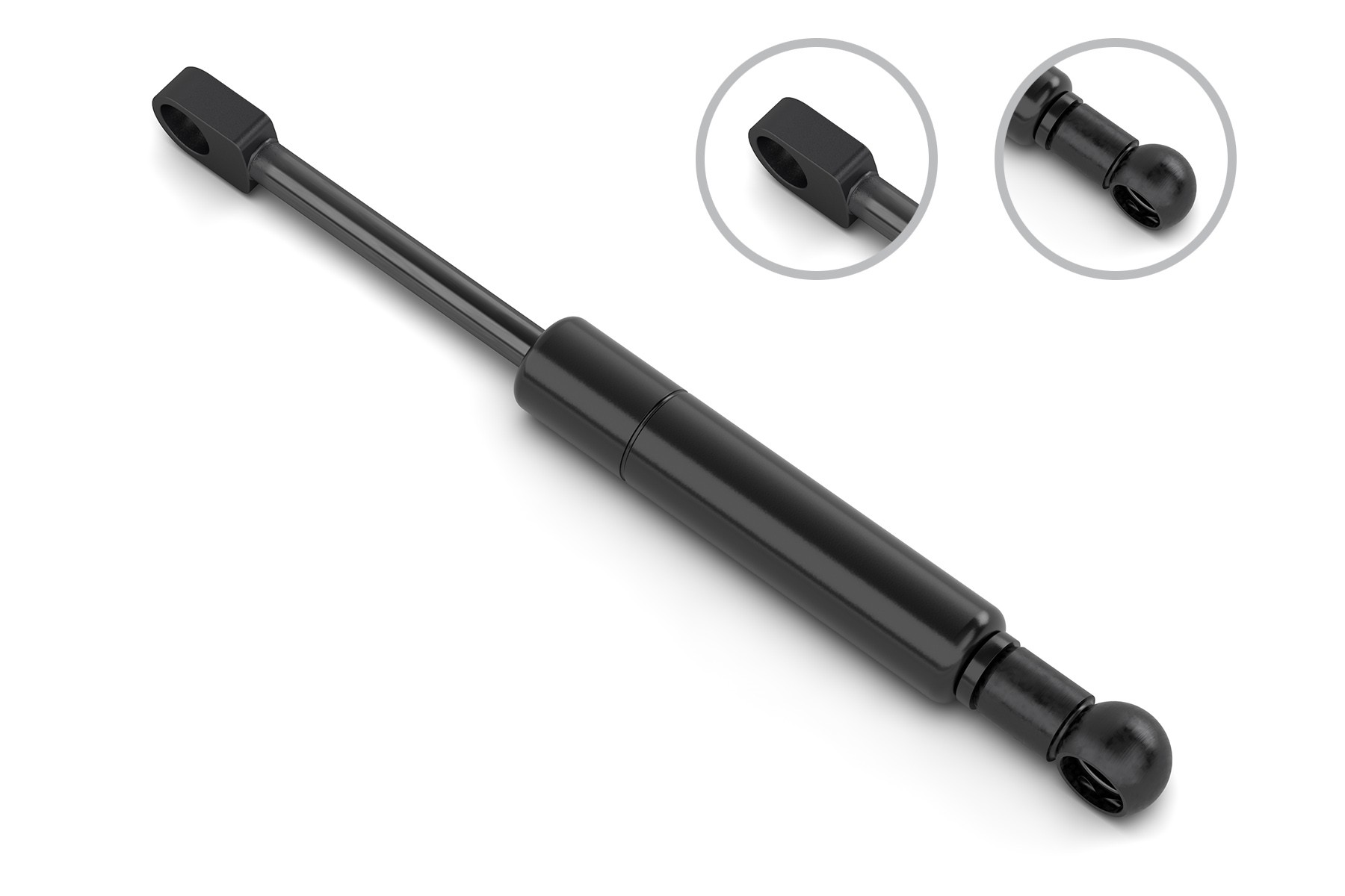 Stabilus 6B-9844NT CONVERTIBLE TOP COVER LIFT SUPPORT,  8.15 INCH,  06-00 BMW Pack of 2