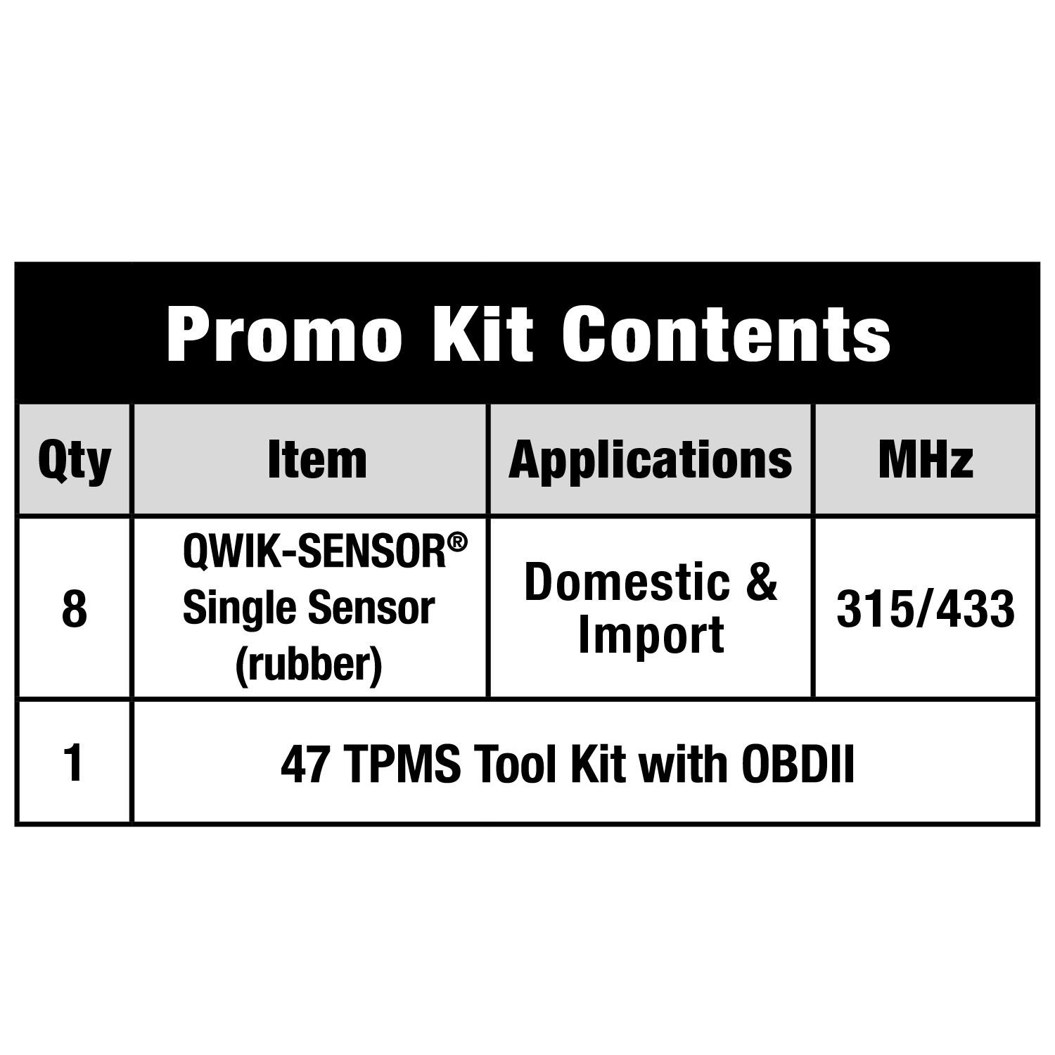 Standard TPM9018R Promotional Kit