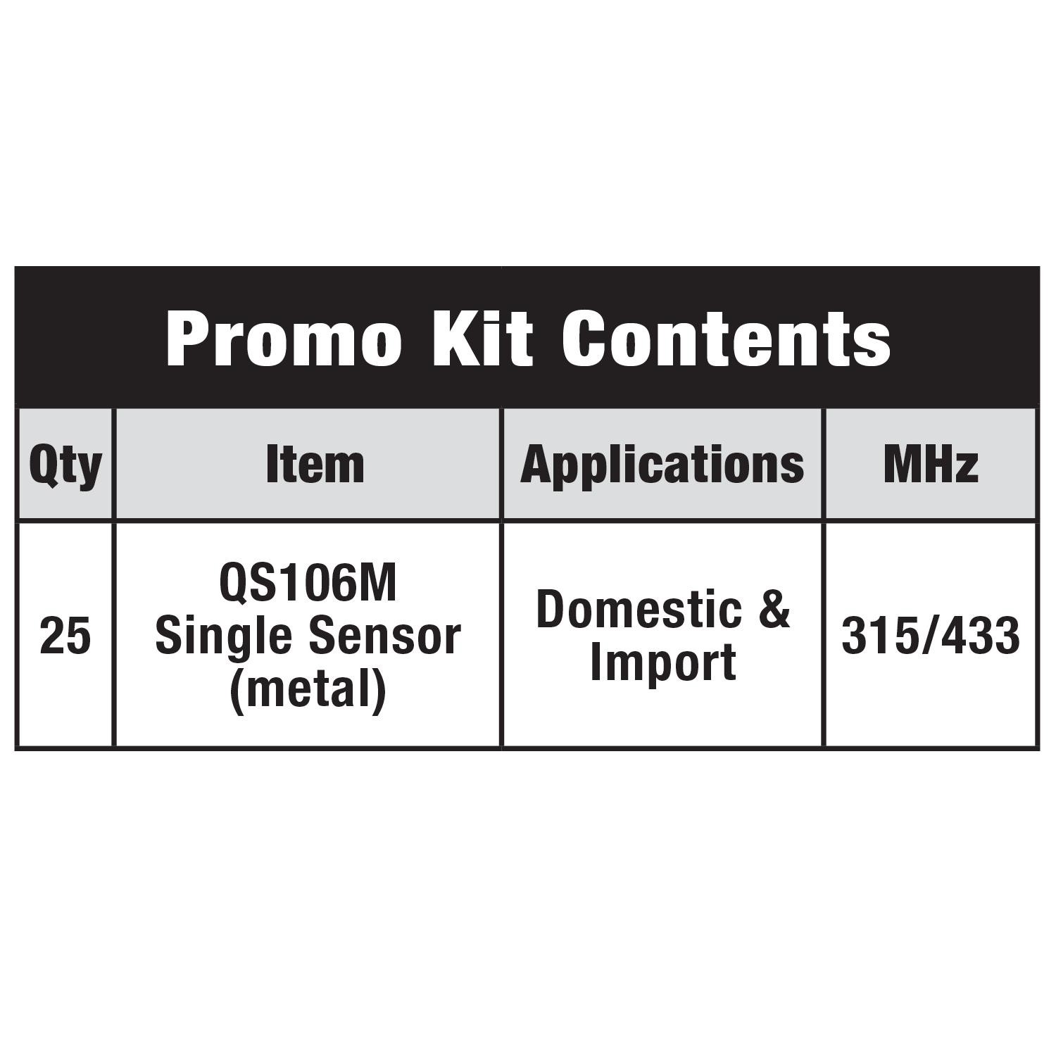 Standard TPM9026 Promotional Kit