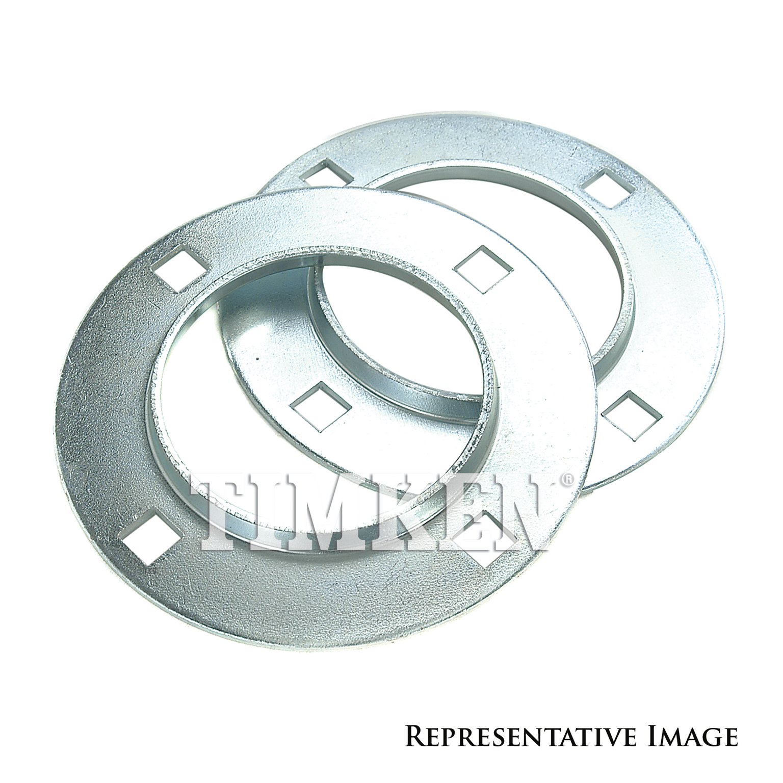 Timken 100MS 4-Hole Stamped Housing - Round - Image 3