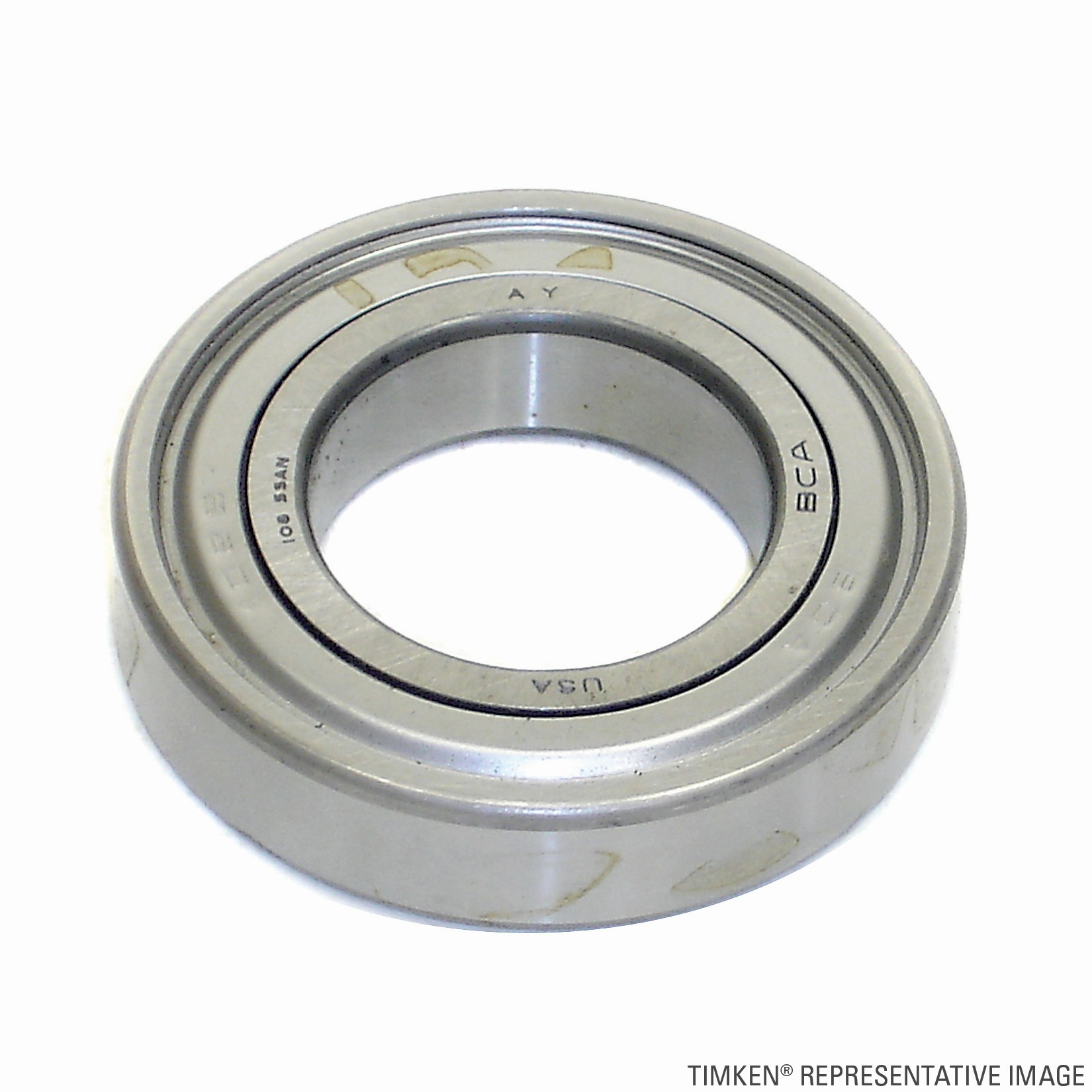 Timken 106CC Conrad Deep Groove Single Row Radial Ball Bearing With 2-Seals