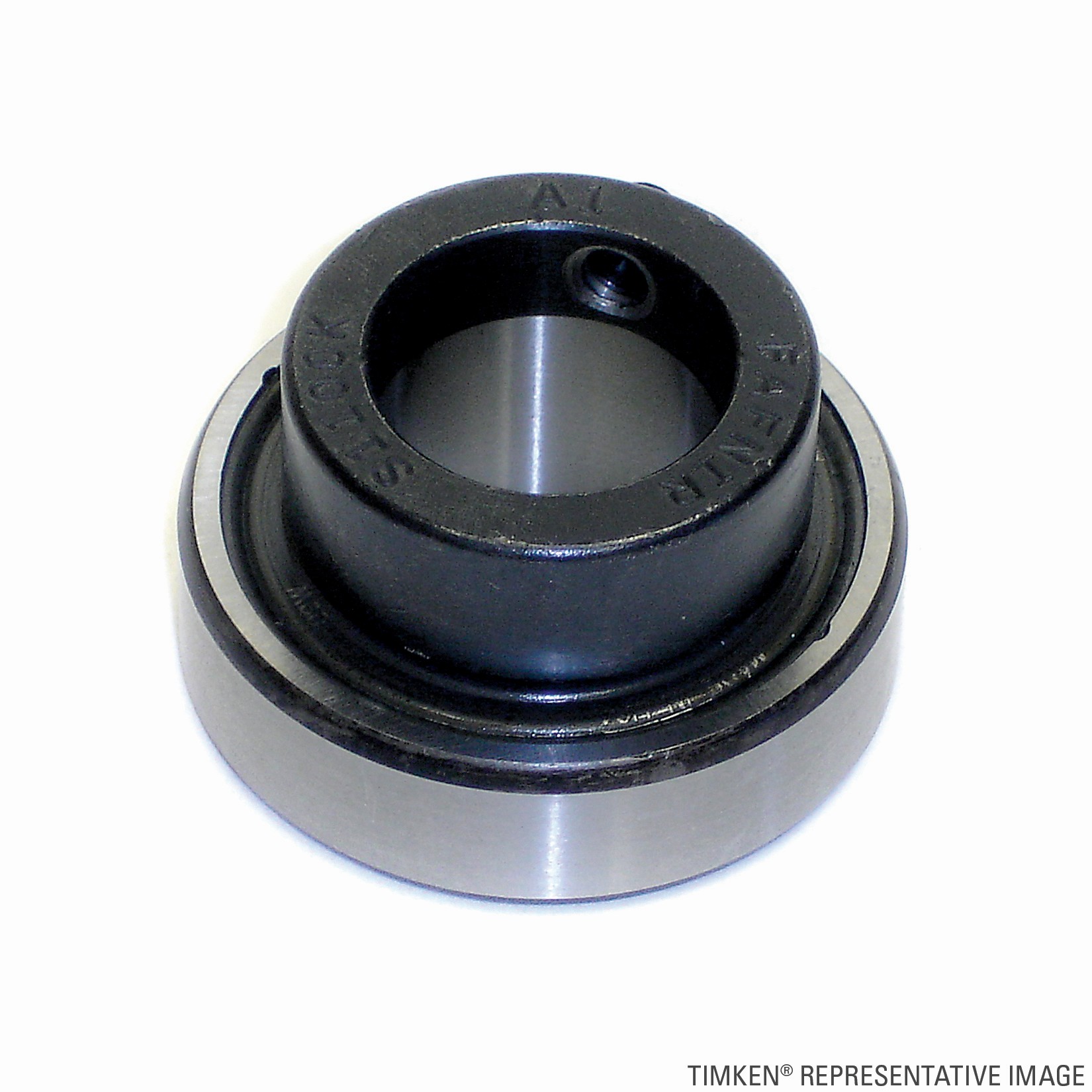 Timken 1102KRRB Ball Bearing With Spherical Od, 2-Rubber Seals, And Eccentric Locking Collar