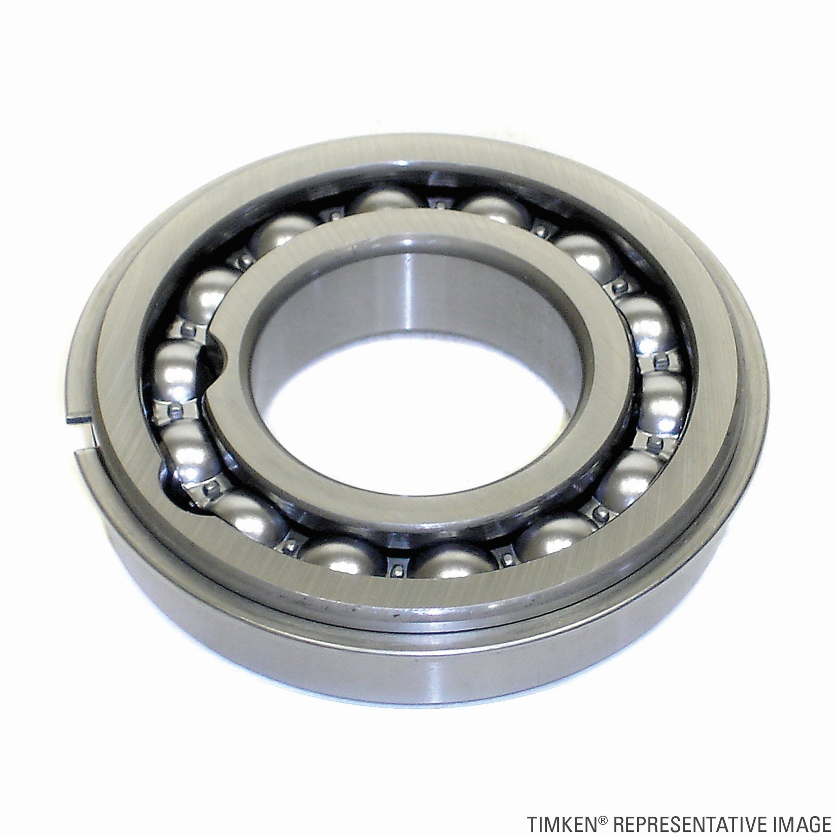 Timken 1308SL Maximum Capacity Single Row Radial Ball Bearing With Shield Opposite Snap Ring