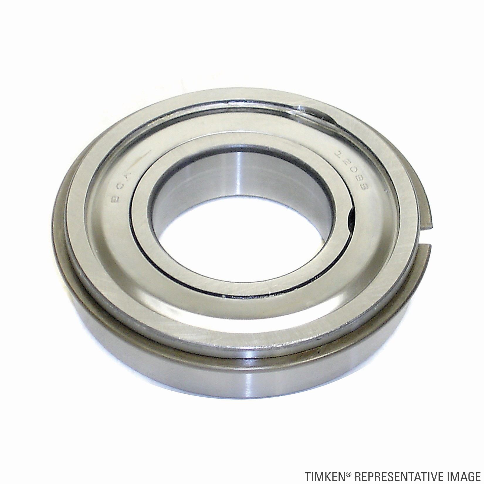 Timken 205SSL Conrad Deep Groove Single Row Radial Ball Bearing With 2-Shields And Snap Ring - Image 4