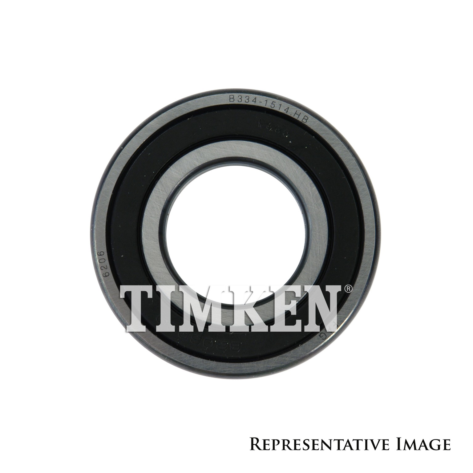 Timken 206F Conrad Deep Groove Single Row Radial Ball Bearing With 1-Seal - Image 4