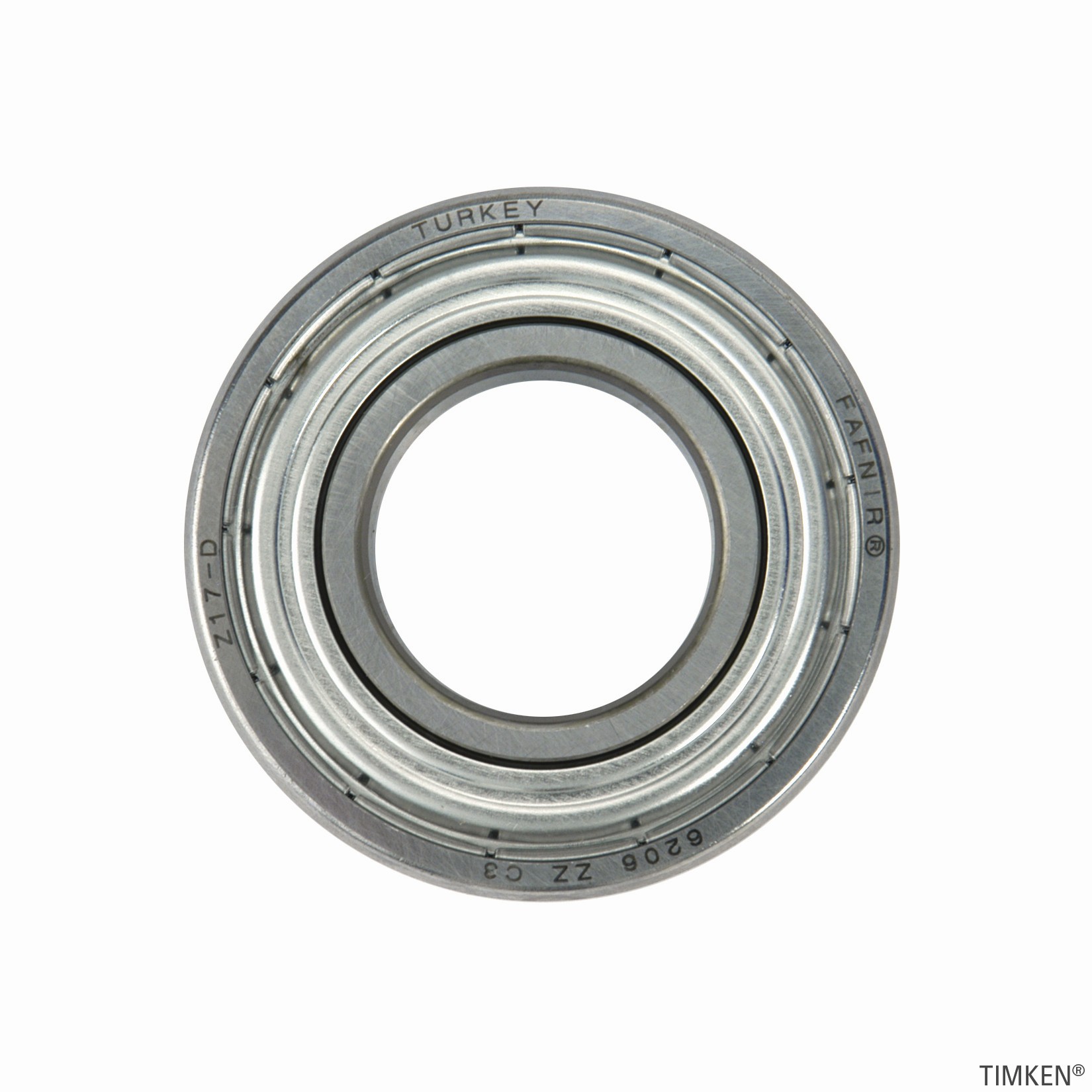 Timken 206SS Conrad Deep Groove Single Row Radial Ball Bearing With 2-Shields - Image 4