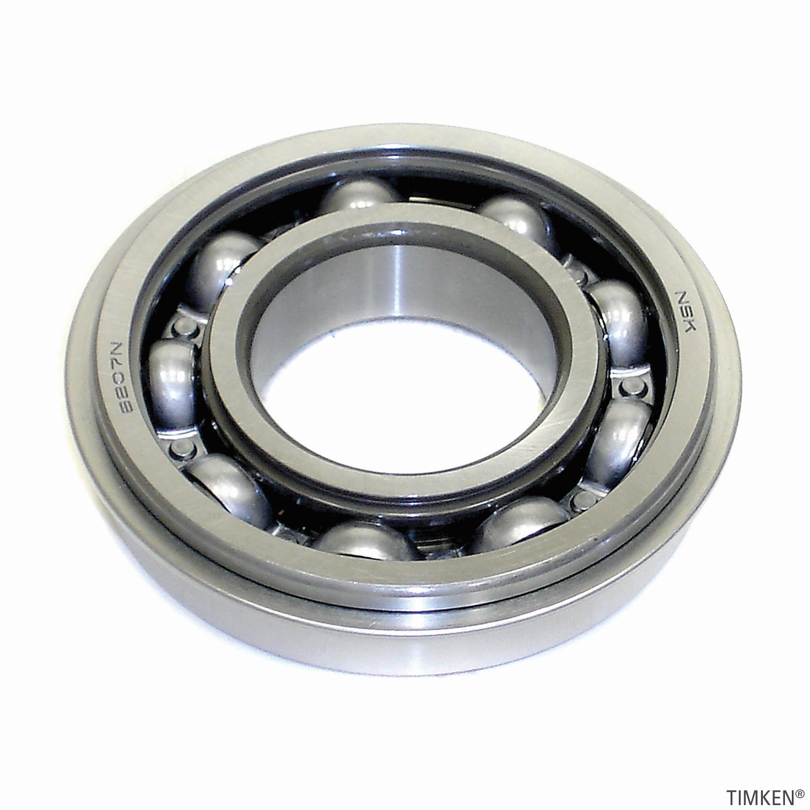 Timken 207SLB Conrad Deep Groove Single Row Radial Ball Bearing With 1-Shield And Snap Ring - Image 3