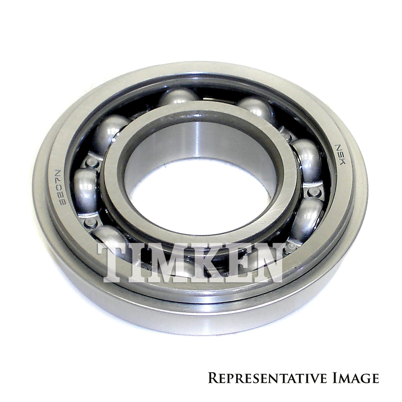 Timken 207SLB Conrad Deep Groove Single Row Radial Ball Bearing With 1-Shield And Snap Ring - Image 6