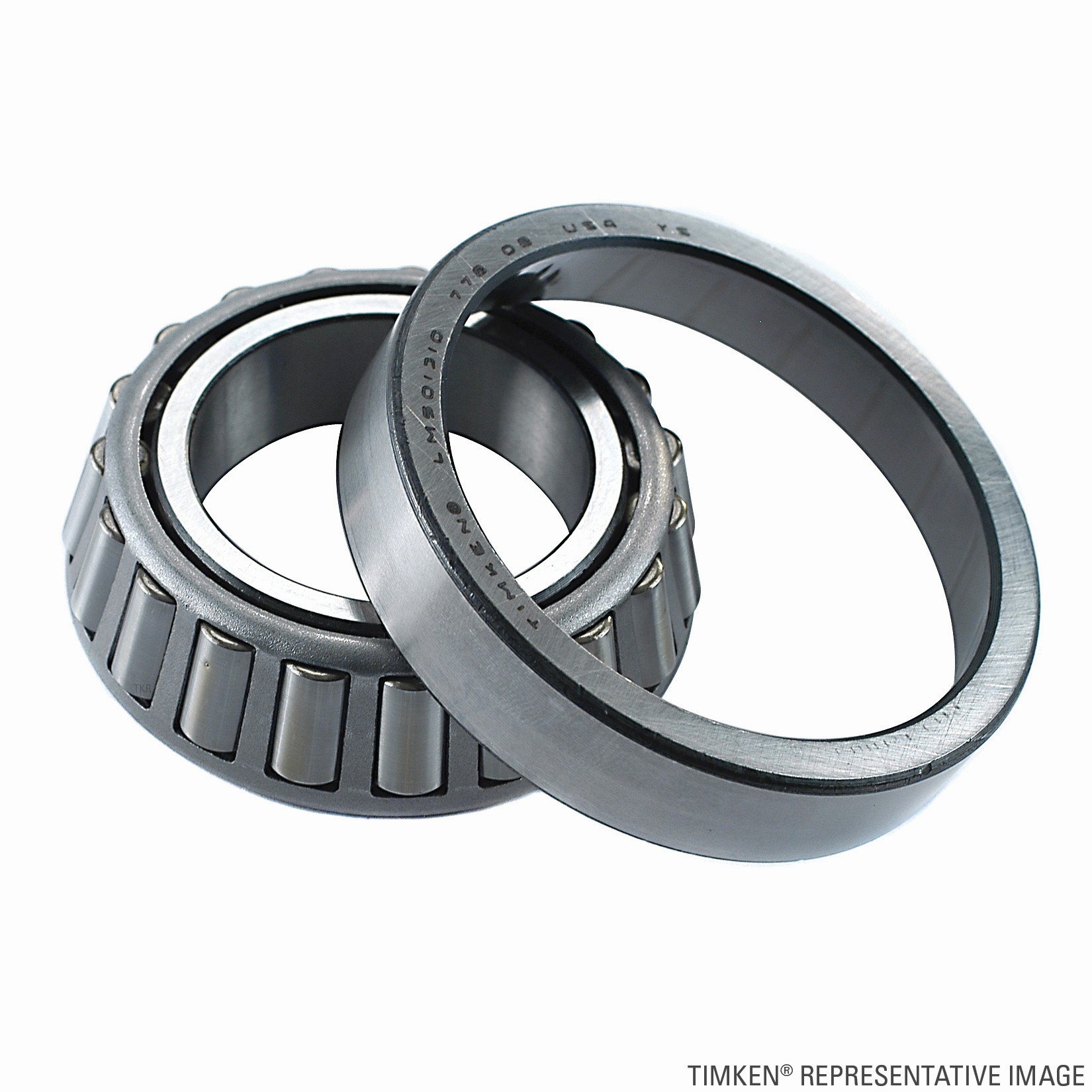 Timken 30307M Tapered Roller Bearing Cone And Cup Assembly