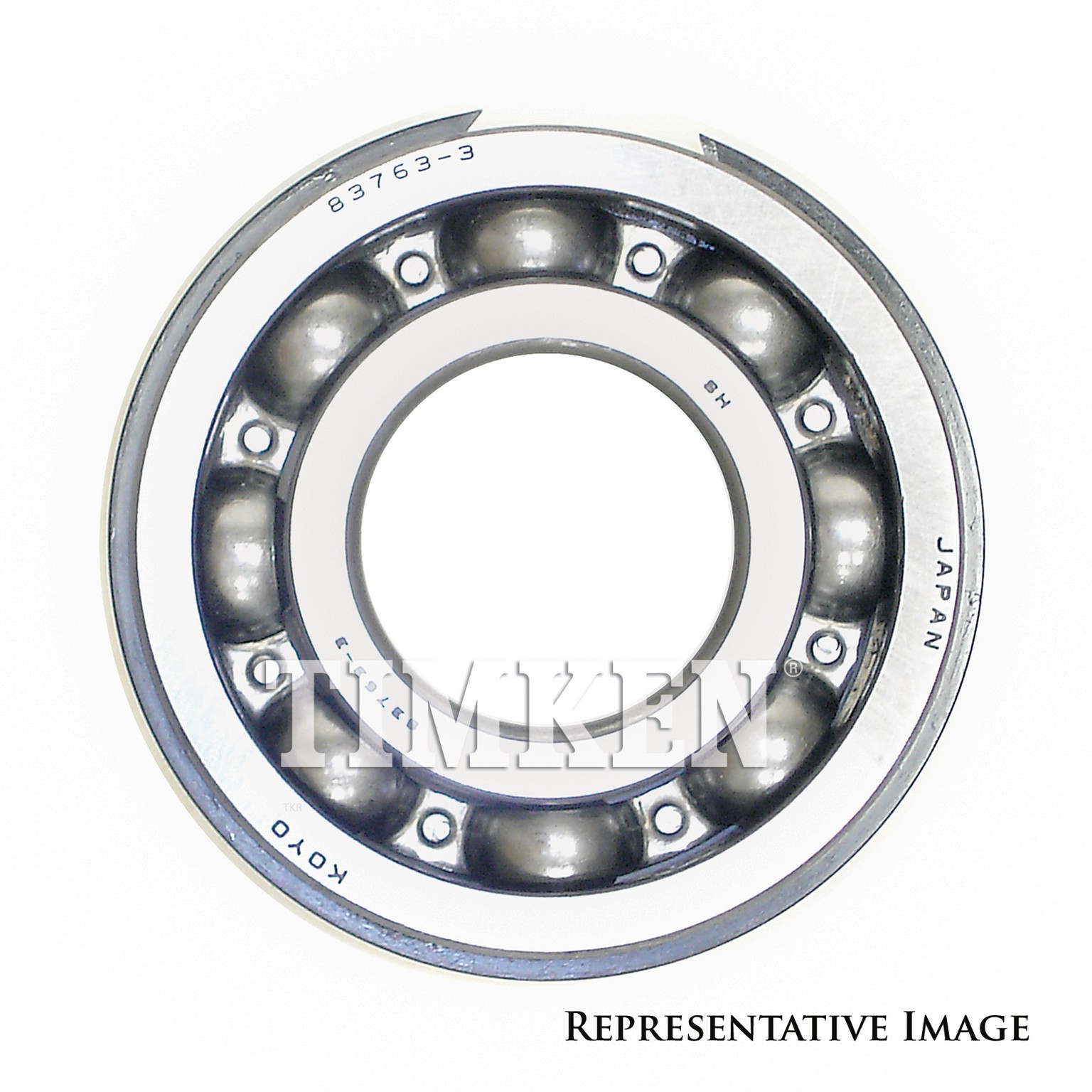 Timken 308LTB Conrad Deep Groove Single Row Radial Ball Bearing - Image 5
