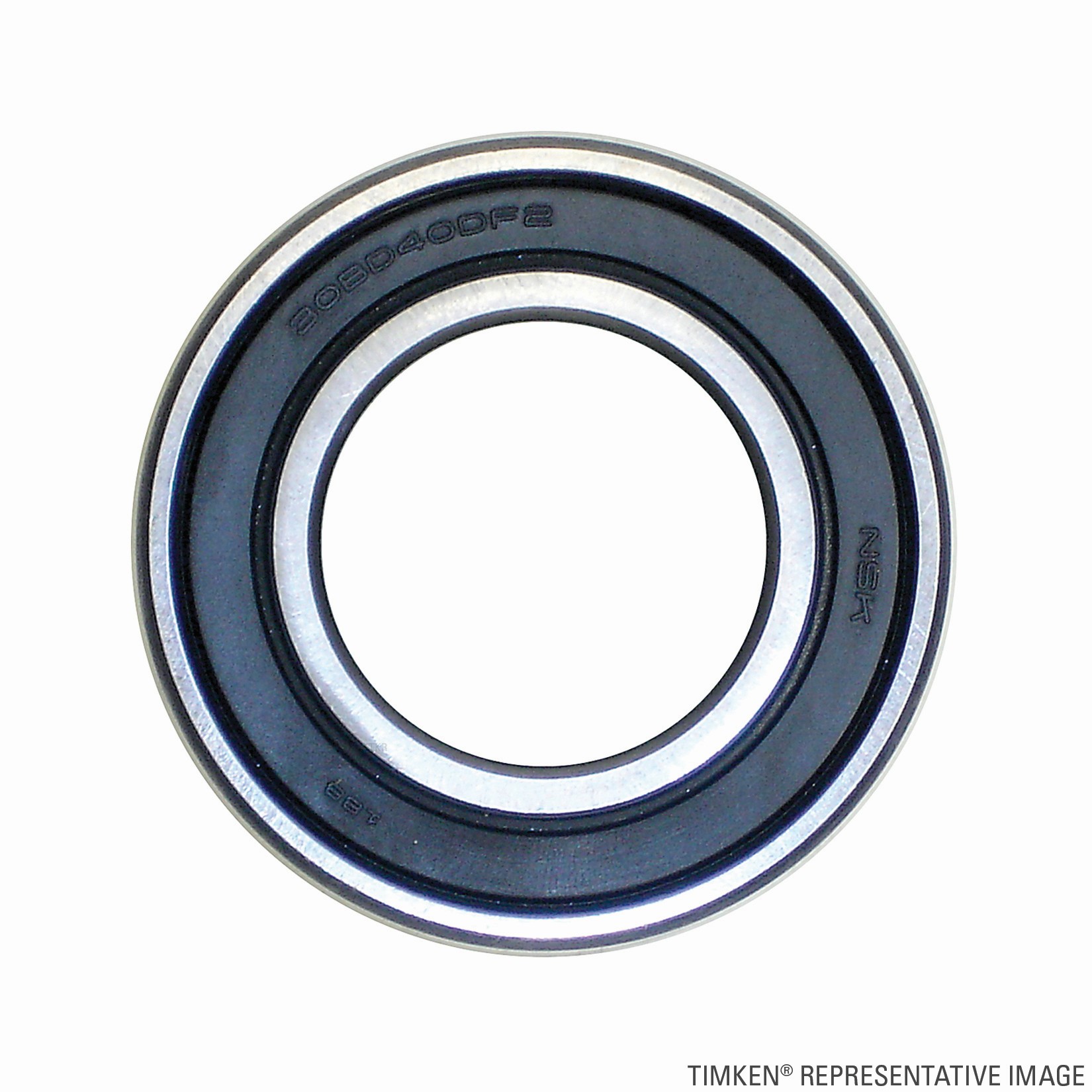 Timken 5204KSSE Angular Contact Double Row Ball Bearing With 2-Shields - Image 2