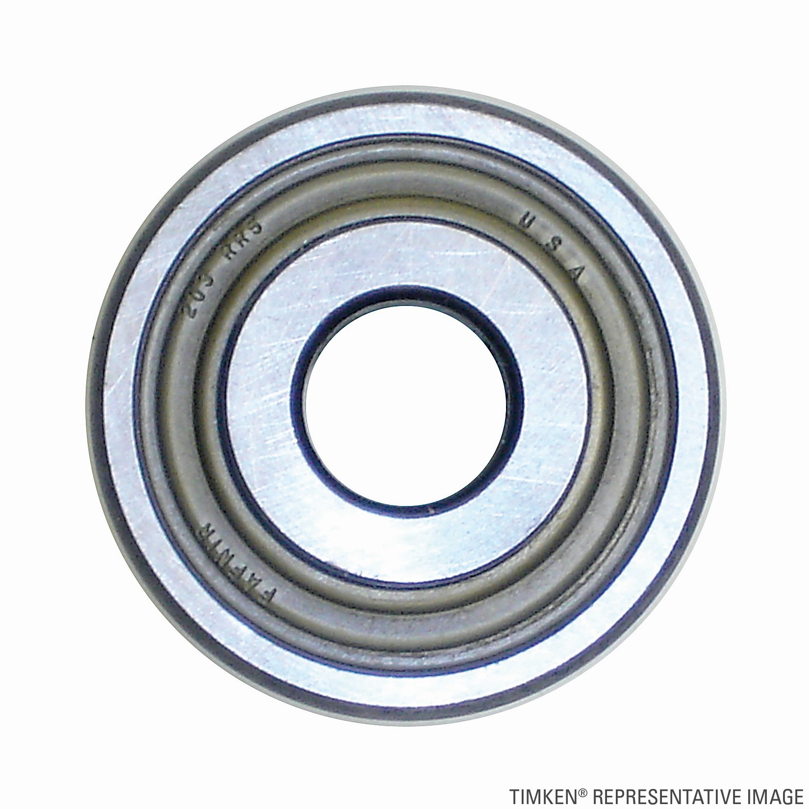 Timken 87502 Deep Groove Radial Ball Bearing With Wide Inner Ring - Non Loading Groove Type - Image 4