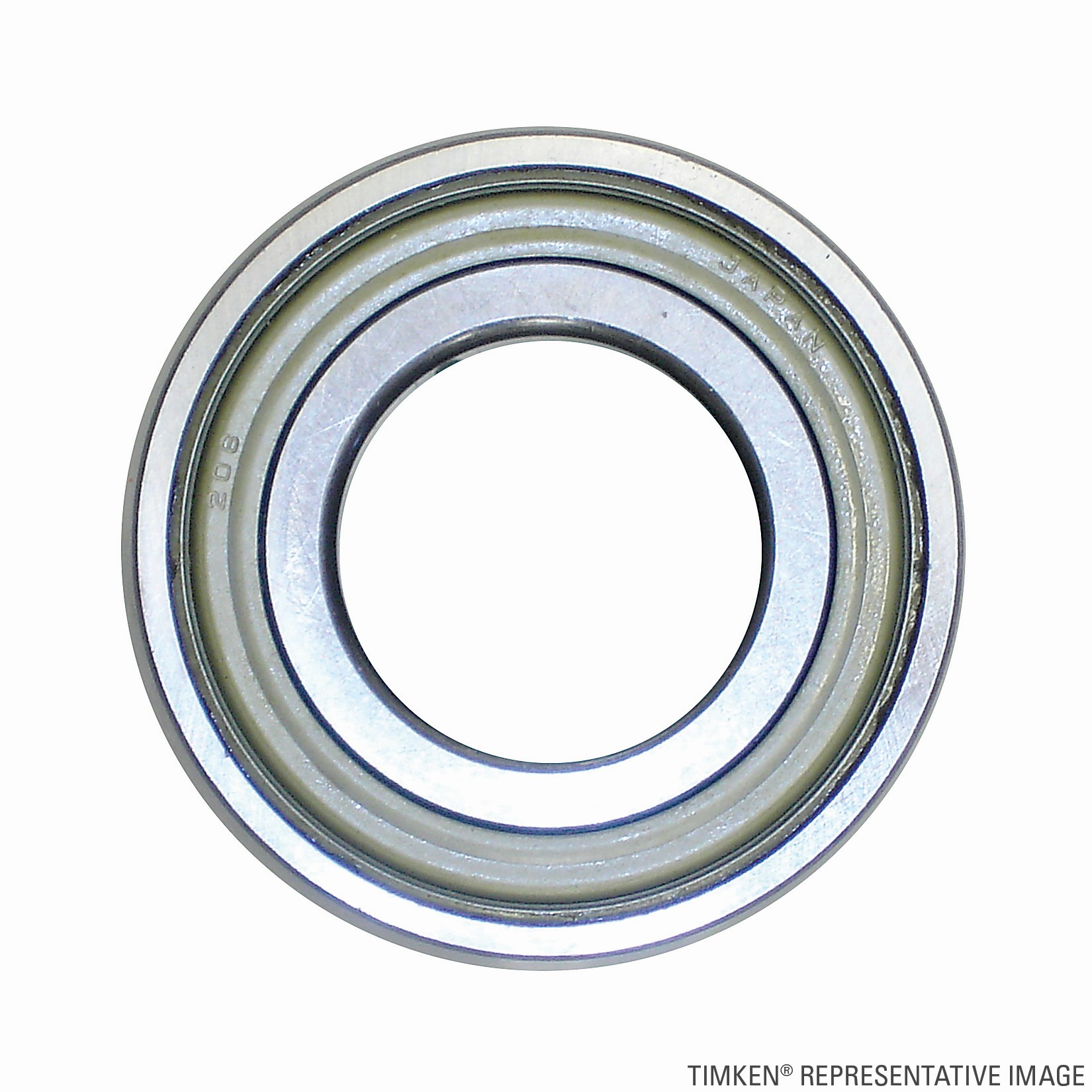 Timken GY1203KRRB Ball Bearing with Spherical OD, 2-Rubber Seals, and Set Screw - Image 2