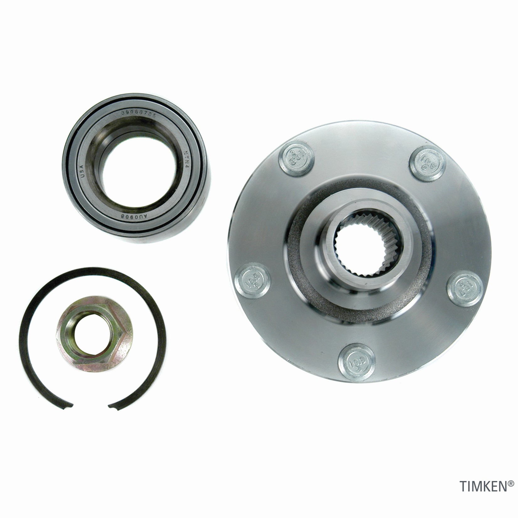 Timken HA590600K Hub Unit Bearing Assemblies: Preset, Pre-Greased And Pre-Sealed - Image 4