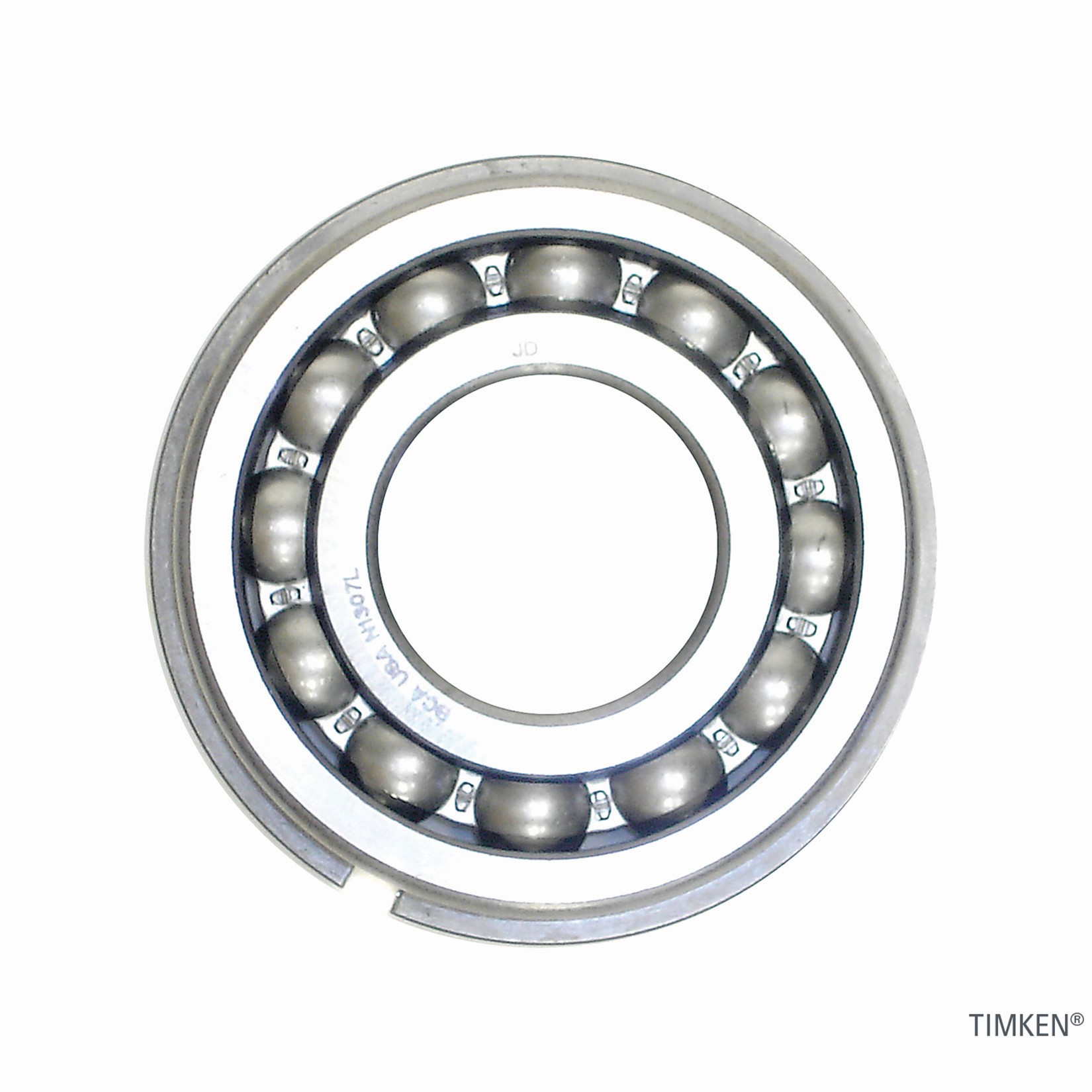 Timken N1307L Maximum Capacity Single Row Radial Ball Bearing With Snap Ring - Image 2