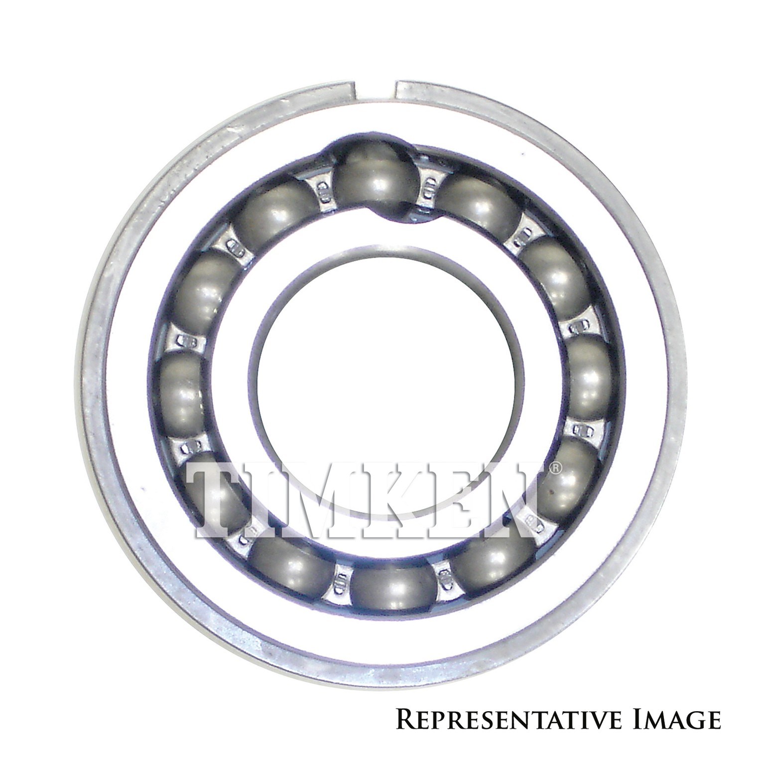 Timken N1307L Maximum Capacity Single Row Radial Ball Bearing With Snap Ring - Image 3