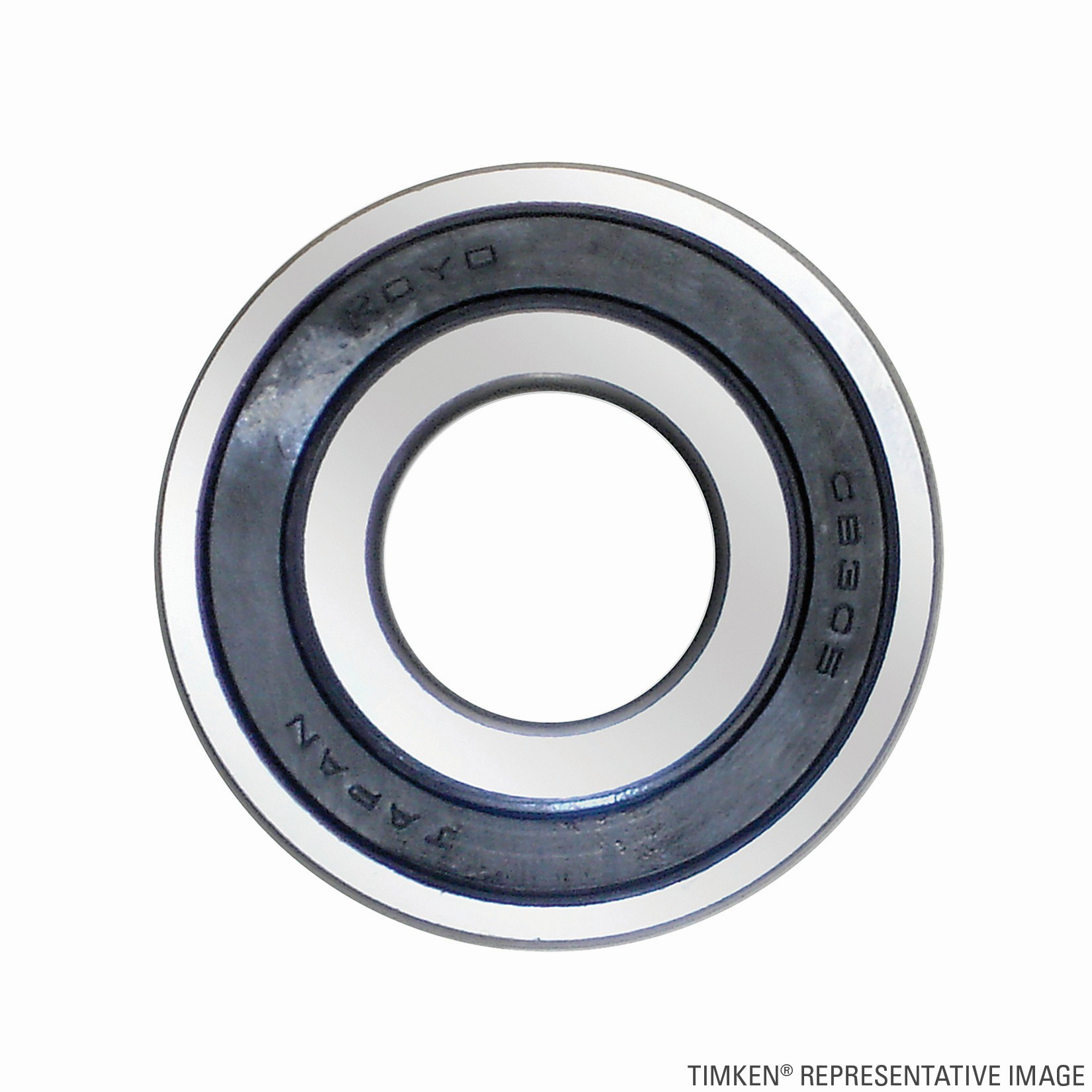 Timken N307LOE Maximum Capacity Single Row Radial Ball Bearing With Snap Ring - Image 2