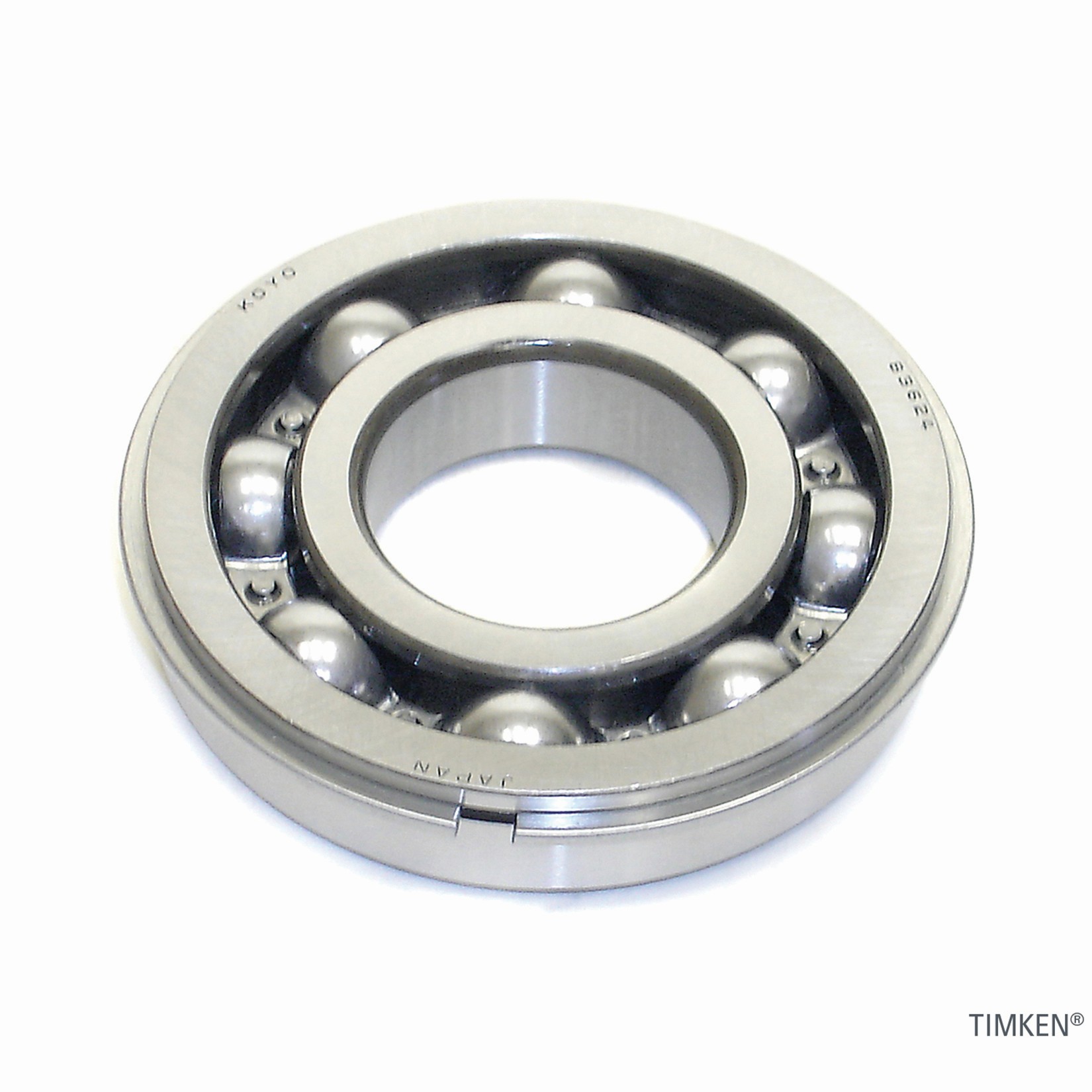 Timken N309L Conrad Deep Groove Single Row Radial Ball Bearing With Snap Ring