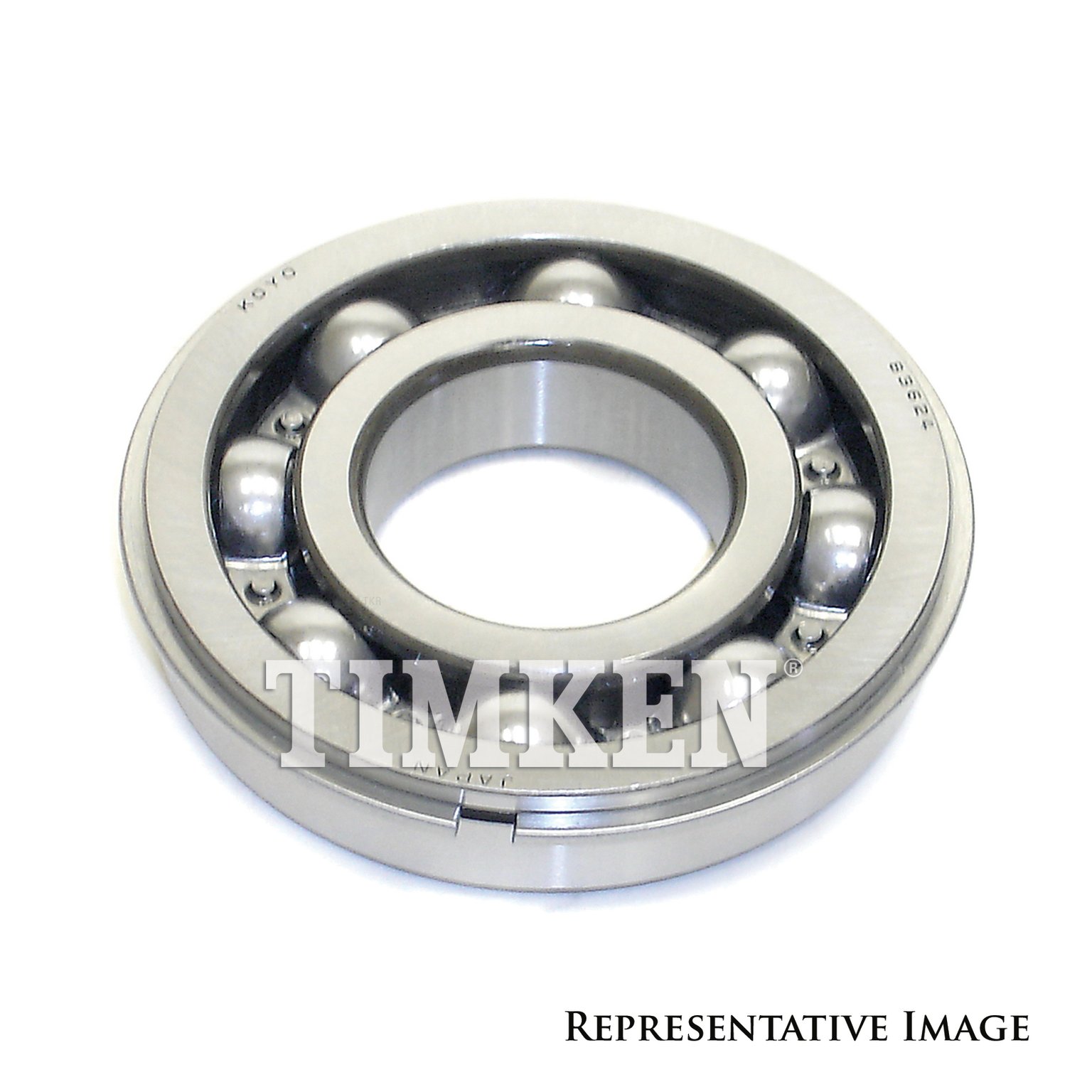 Timken N309L Conrad Deep Groove Single Row Radial Ball Bearing With Snap Ring - Image 4