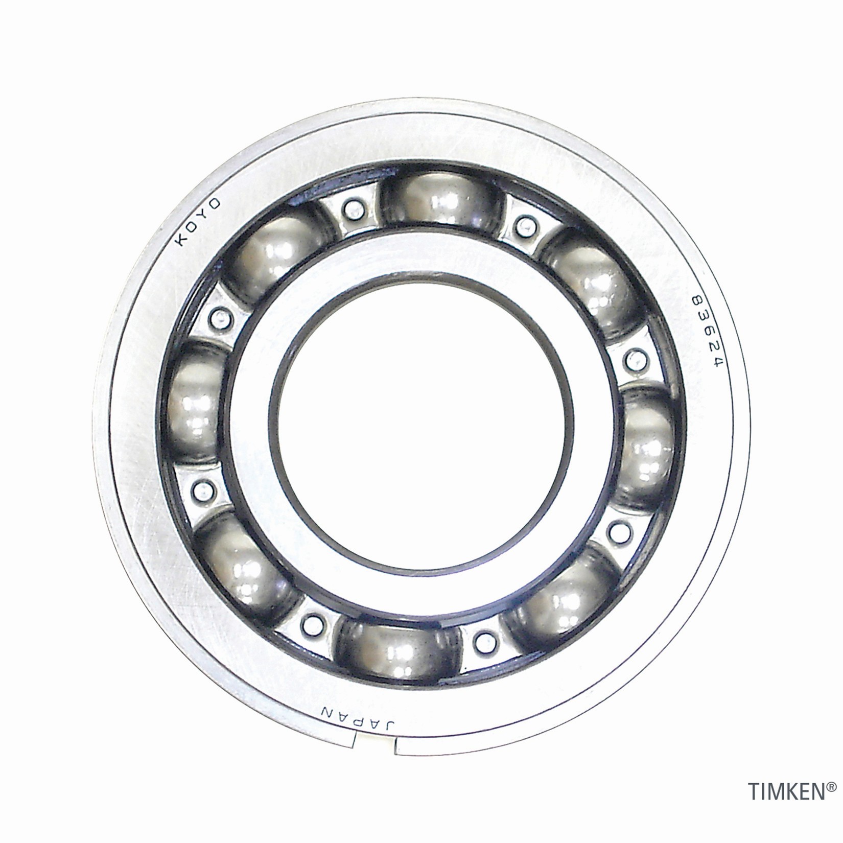 Timken N309L Conrad Deep Groove Single Row Radial Ball Bearing With Snap Ring - Image 6