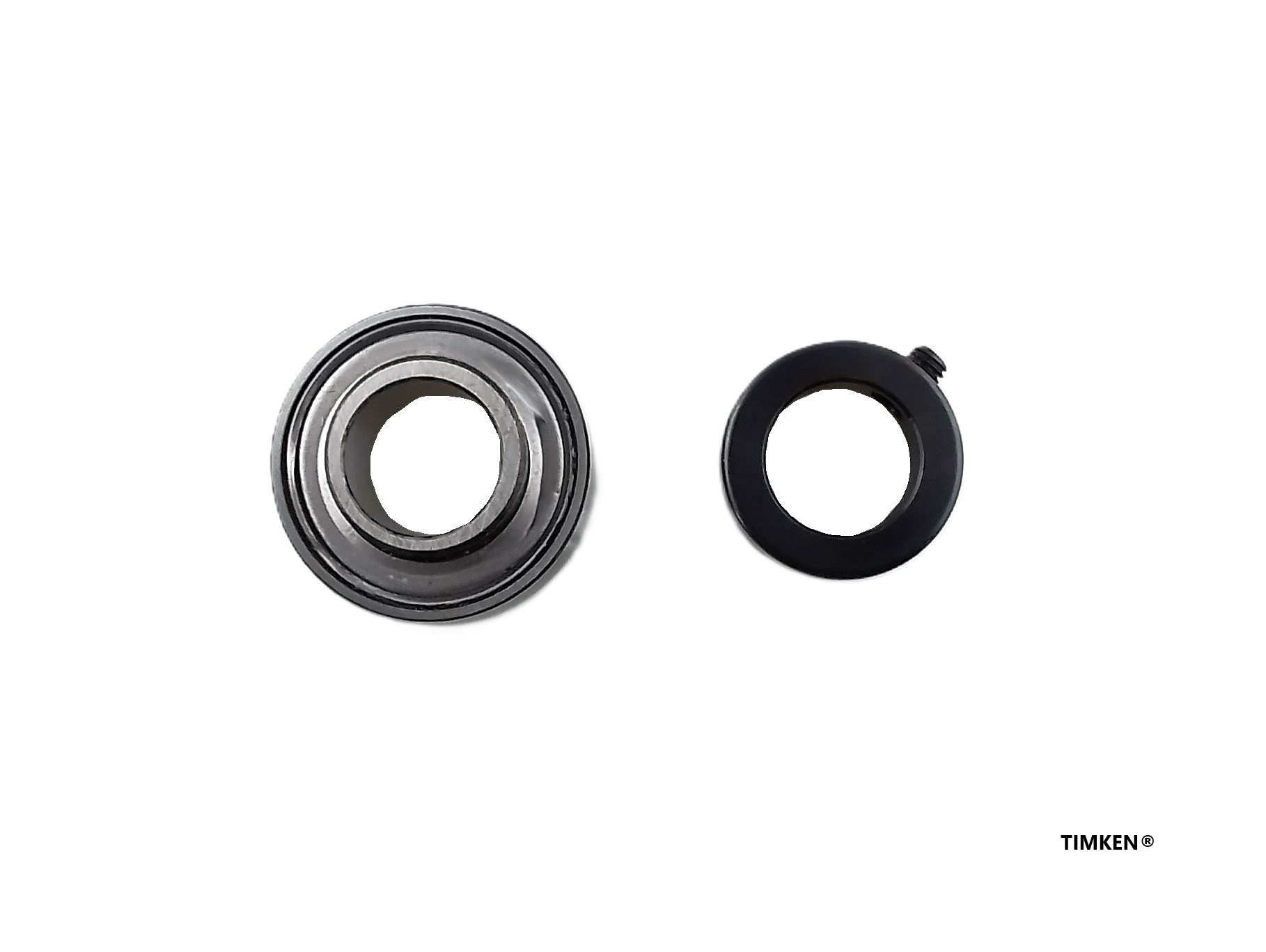 Timken RAL010NPPB Ball Bearing With Spherical Od, Two Tri-Ply Seals, And Eccentric Locking Collar - Image 4