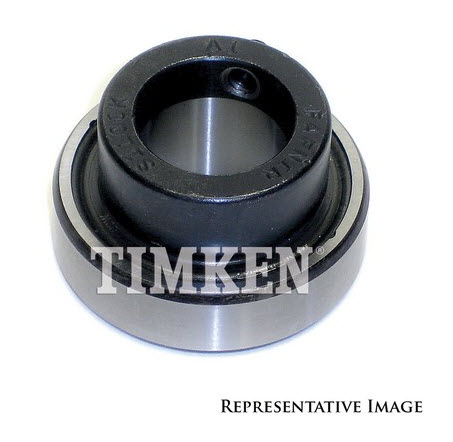 Timken RAL100NPPB Ball Bearing With Spherical Od, Two Tri-Ply Seals, And Eccentric Locking Collar