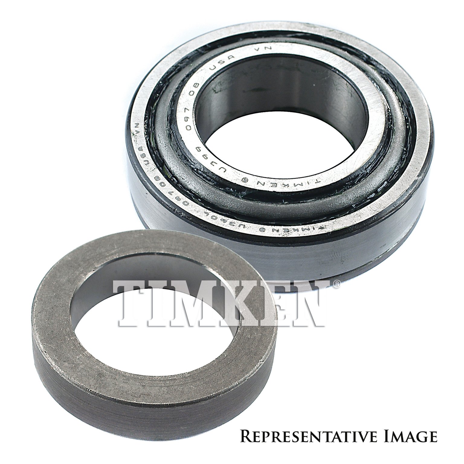 Timken SET10 Tapered Roller Bearing Cone And Cup Assembly - Image 4