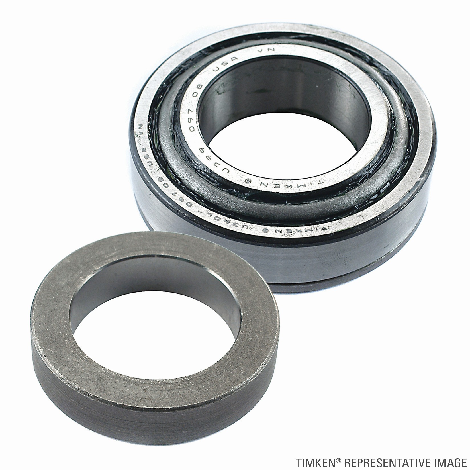 Timken SET10 Tapered Roller Bearing Cone And Cup Assembly - Image 6