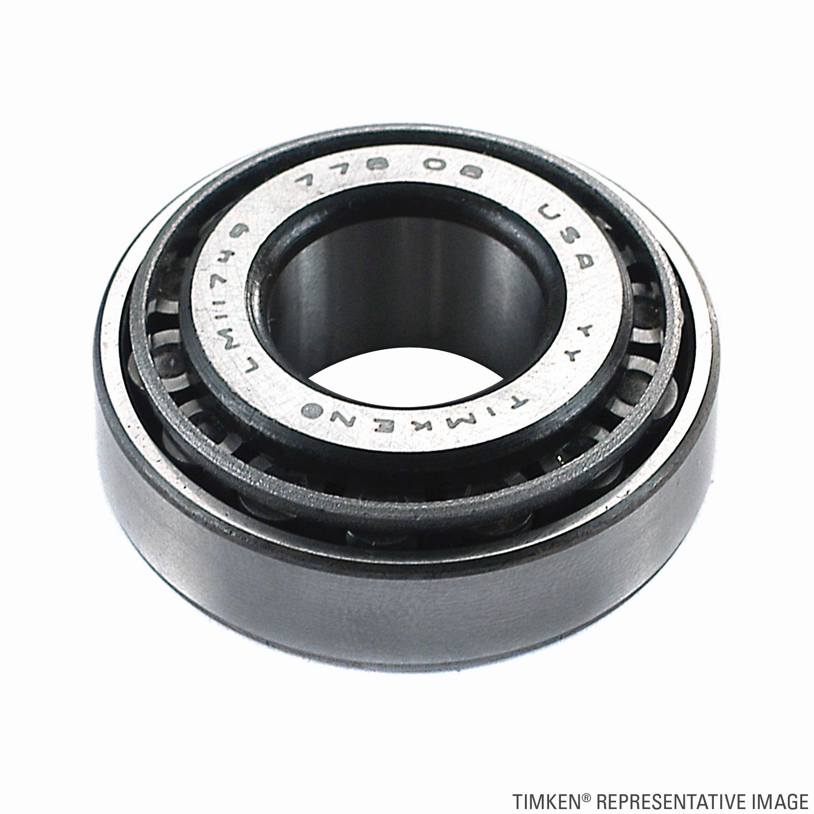 Timken SET124 Tapered Roller Bearing Cone And Cup Assembly - Image 3