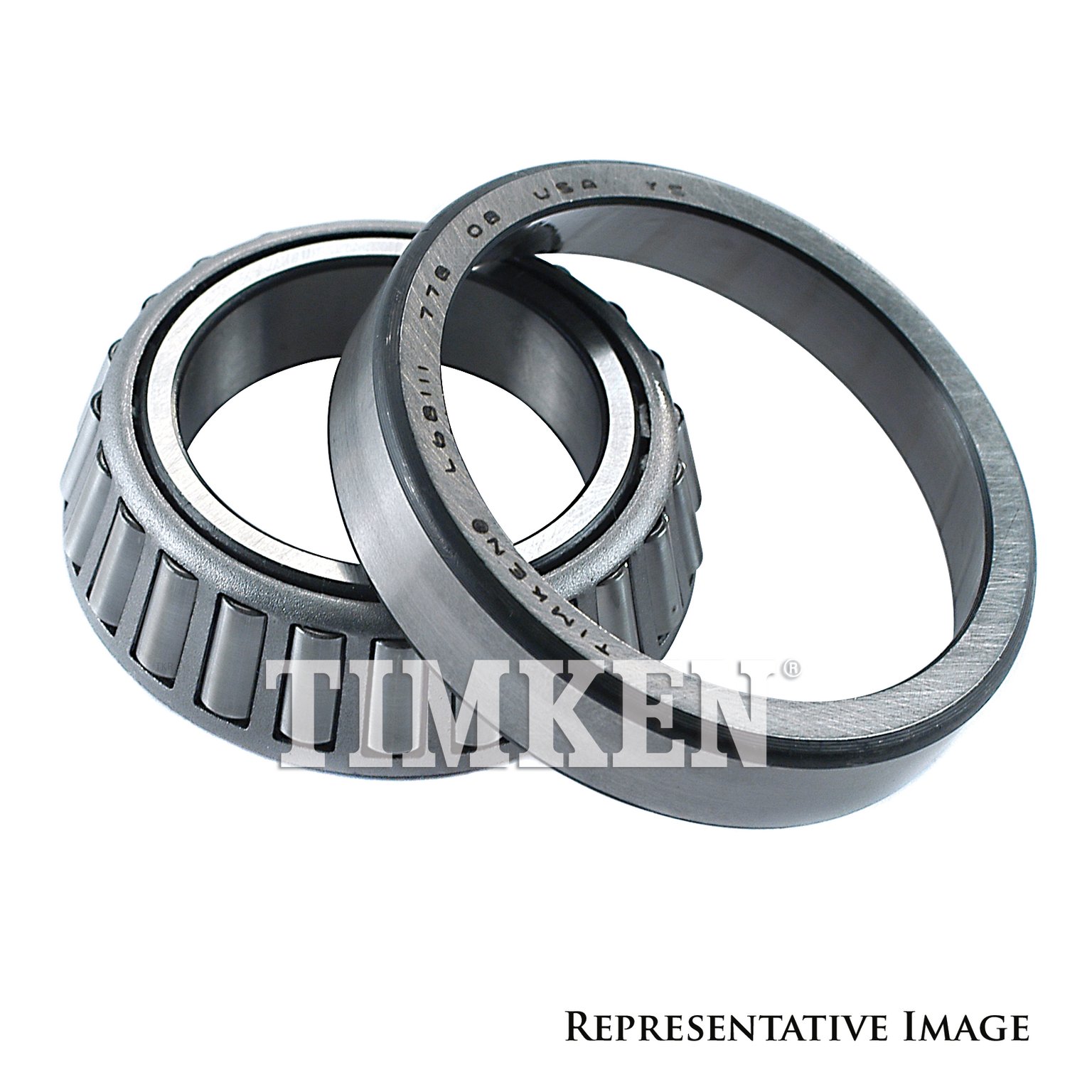 Timken SET17 Tapered Roller Bearing Cone And Cup Assembly - Image 2