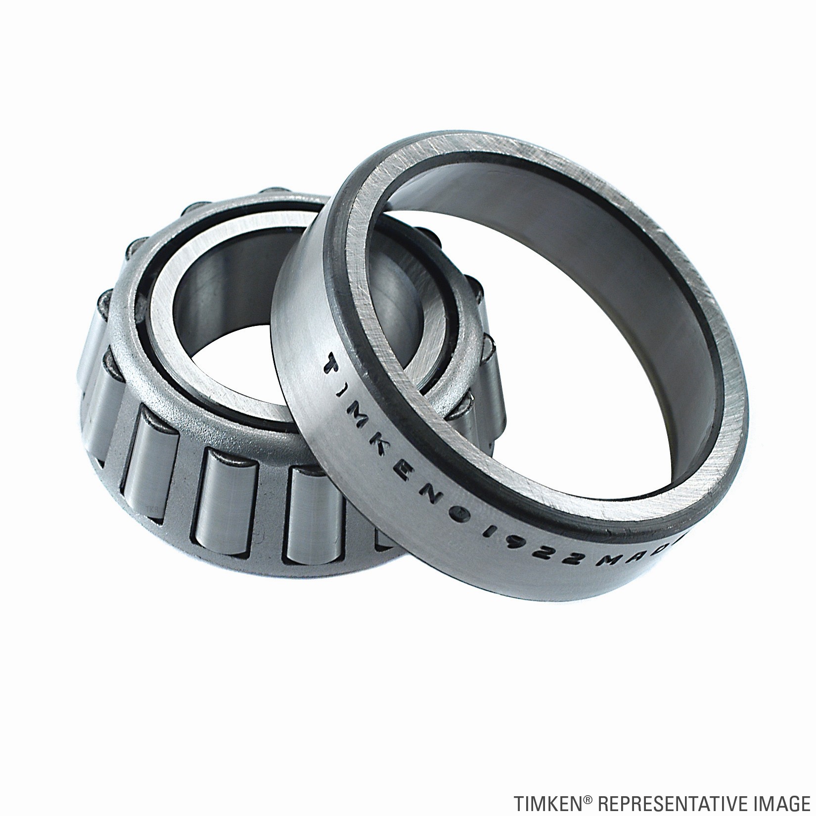 Timken SET19 Tapered Roller Bearing Cone And Cup Assembly - Image 3