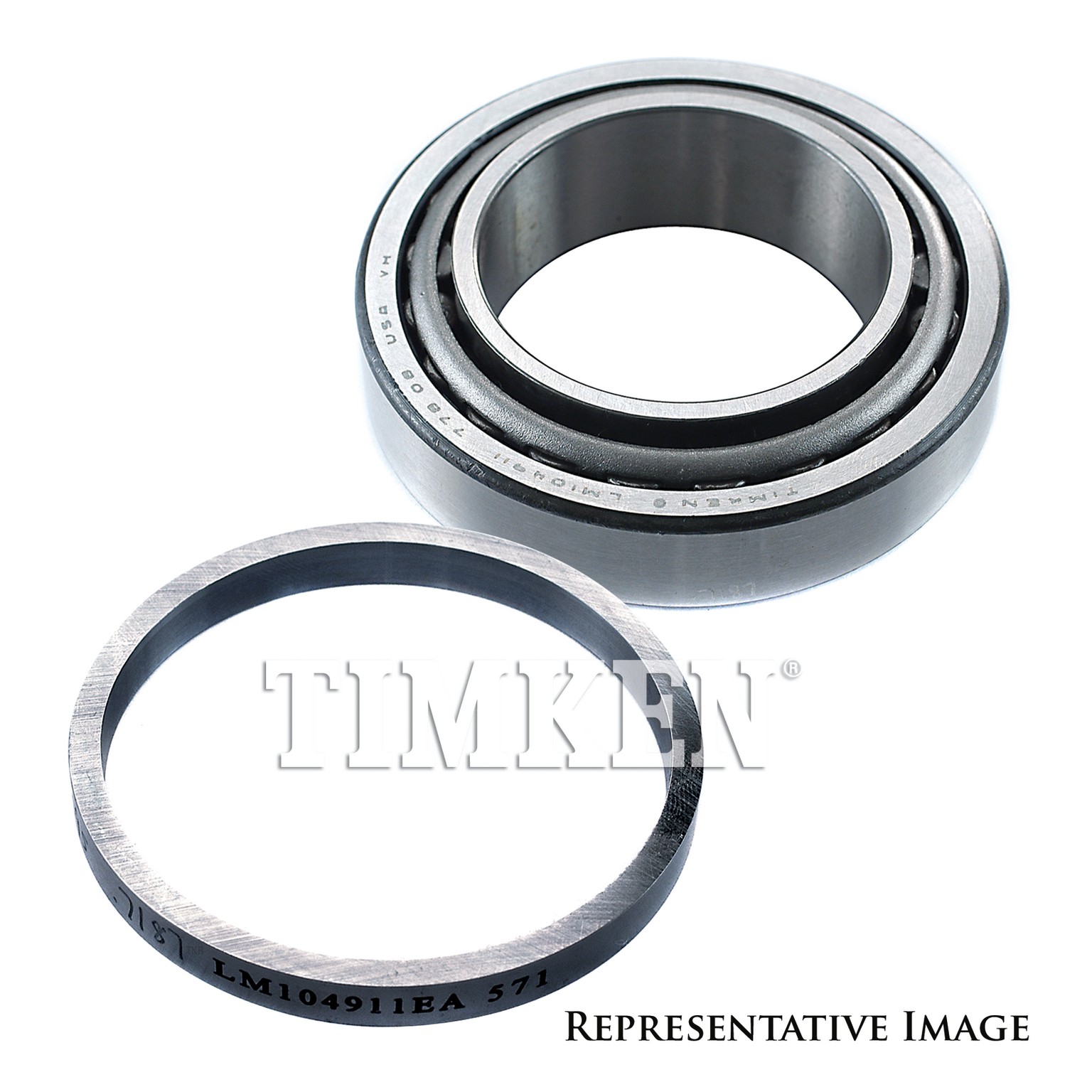 Timken SET23 Tapered Roller Bearing Cone And Cup Assembly - Image 4