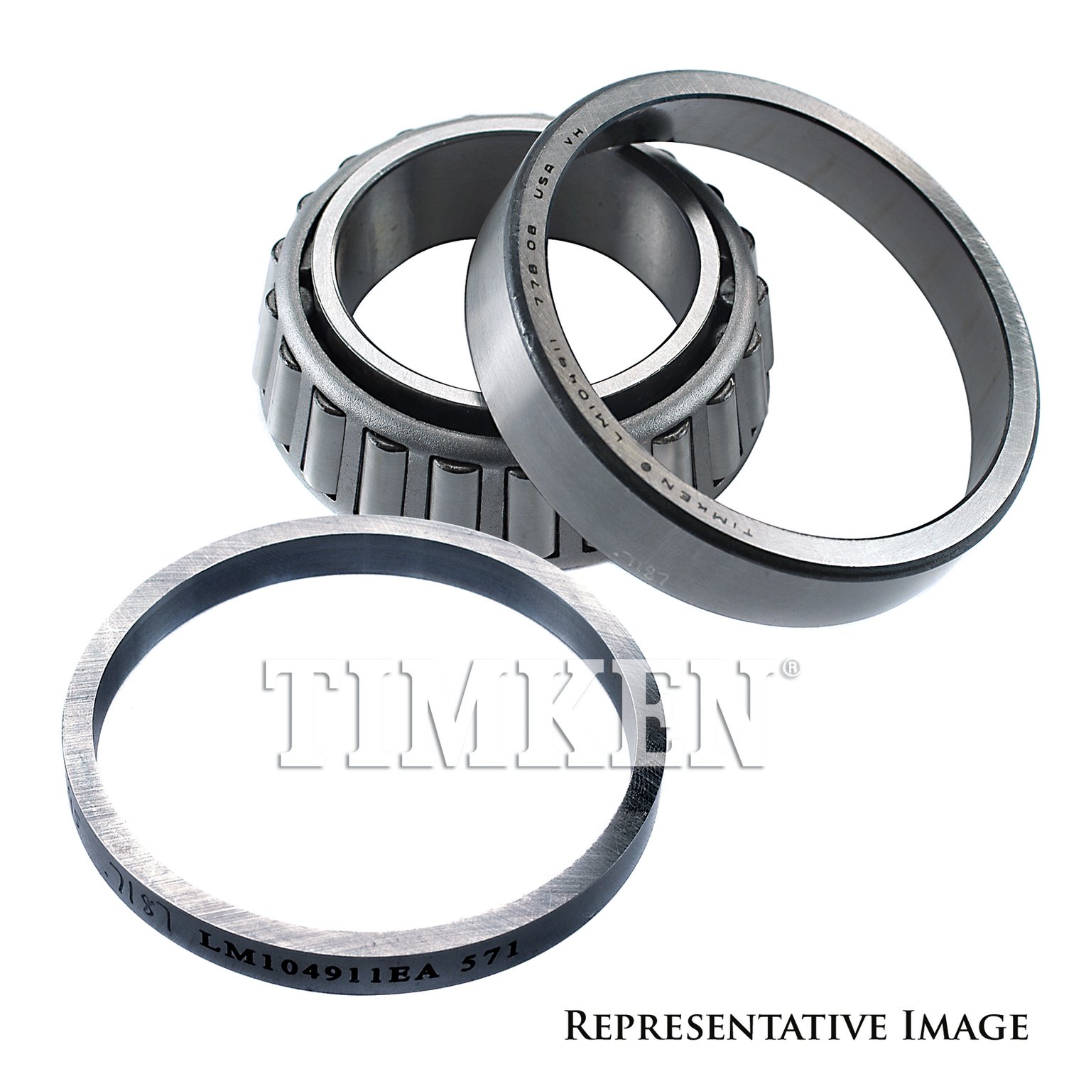 Timken SET23 Tapered Roller Bearing Cone And Cup Assembly - Image 5